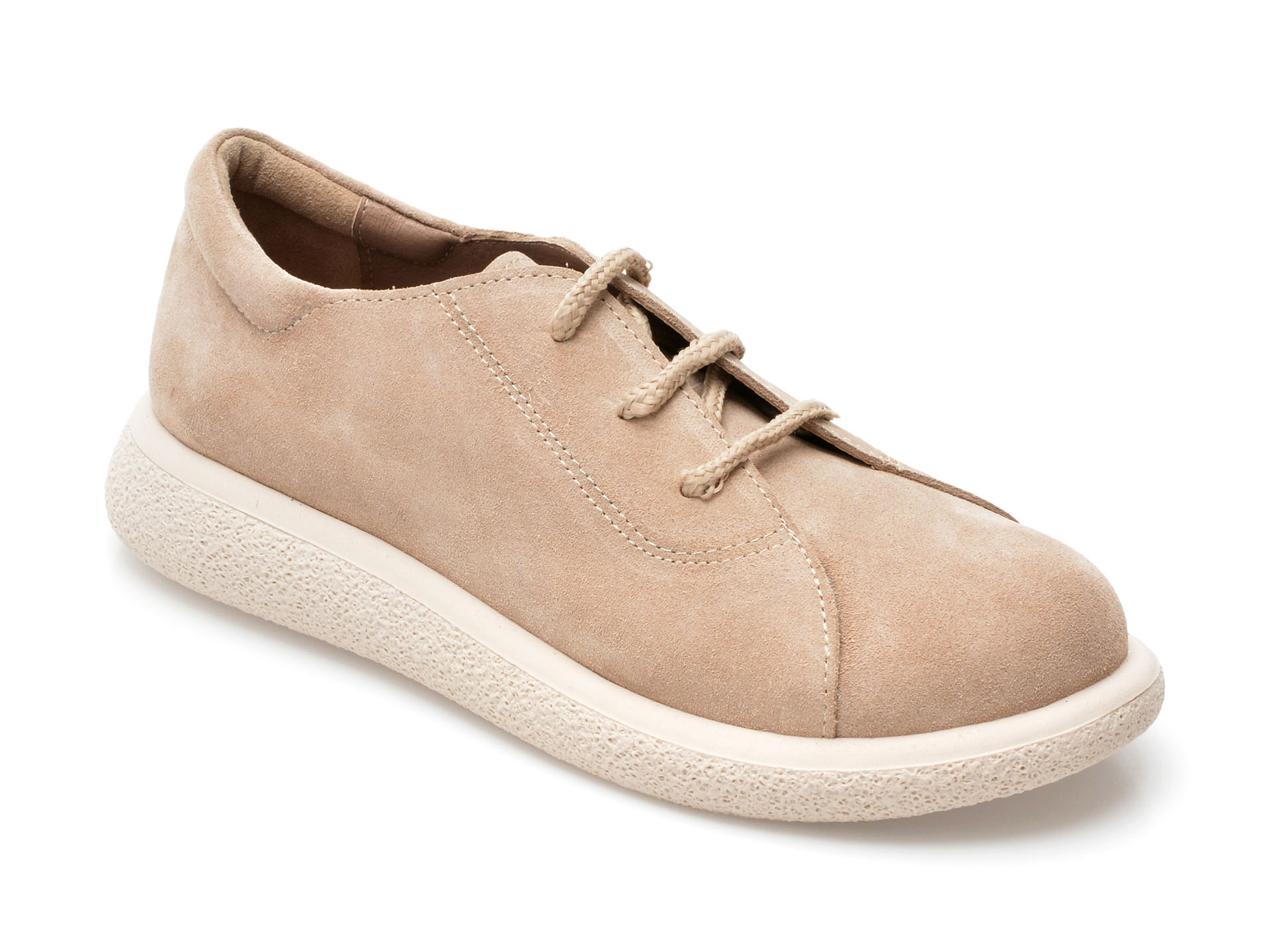 Pantofi FLAVIA PASSINI bej, 105, din piele intoarsa /femei/pantofi imagine noua