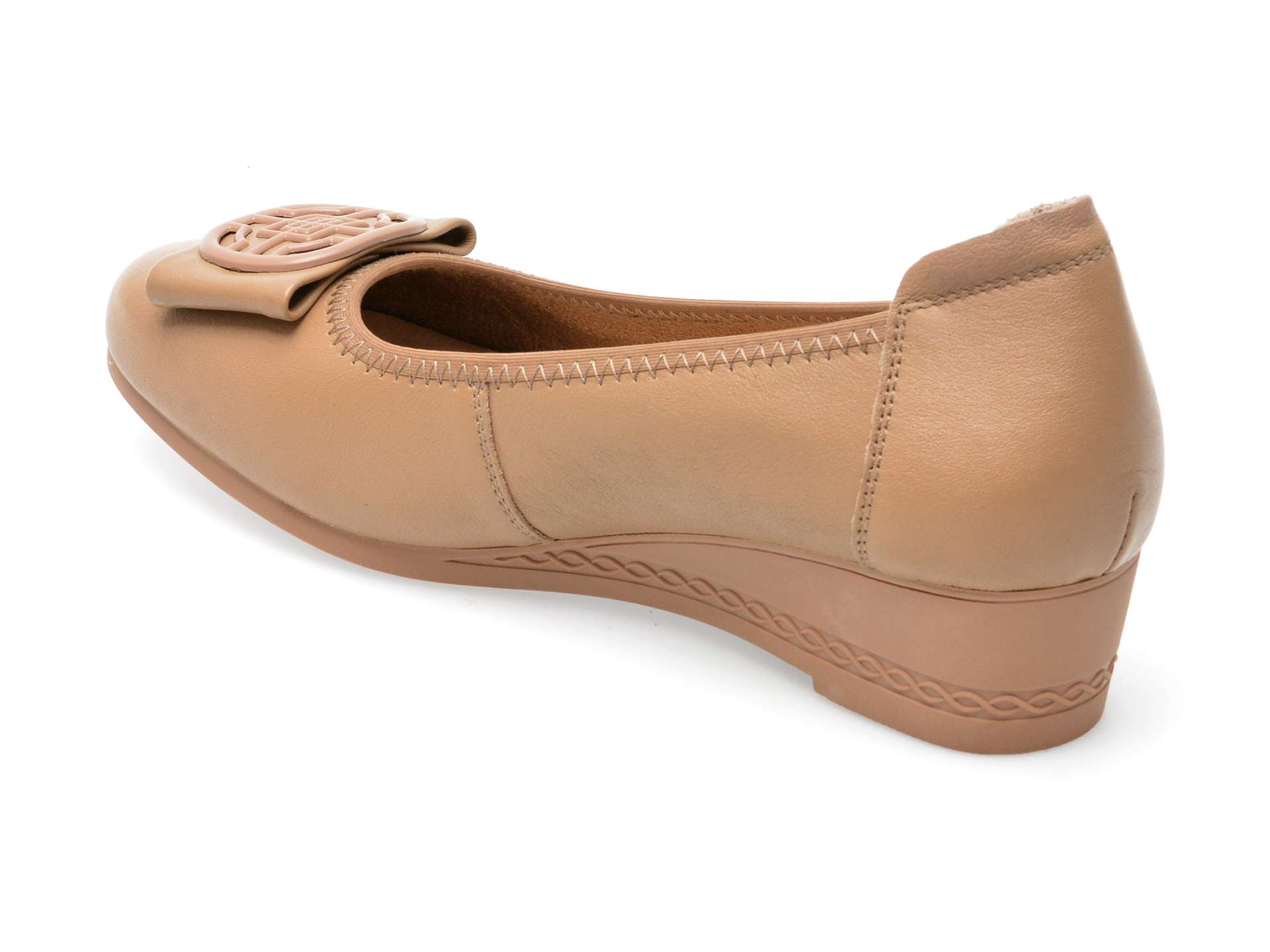 Poze Pantofi FLAVIA PASSINI bej, X420008, din piele naturala