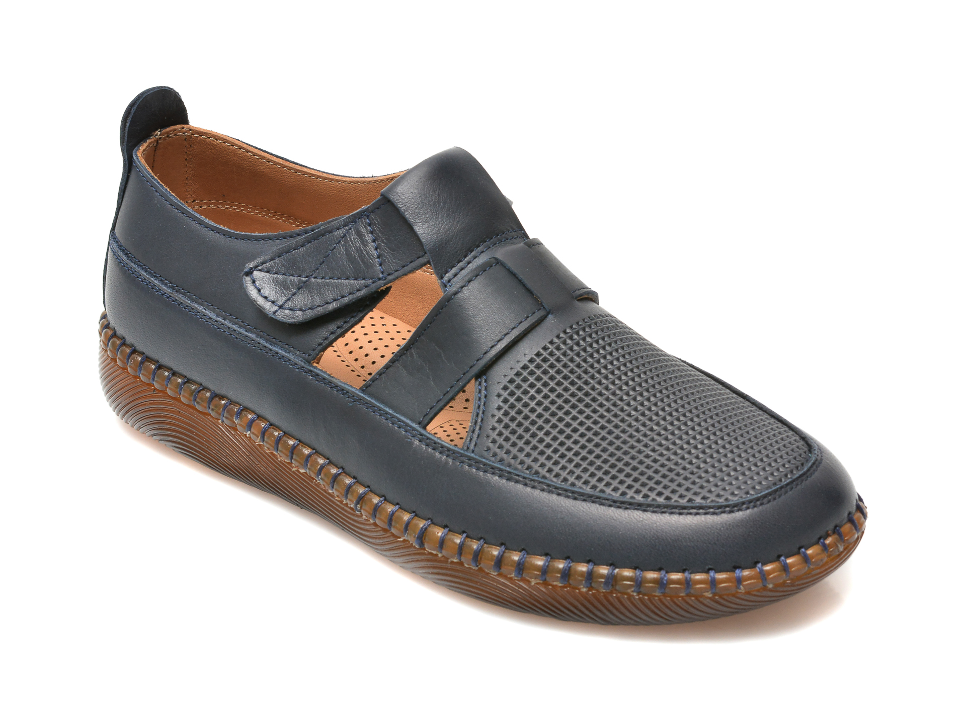 Pantofi FLAVIA PASSINI bleumarin, 22013, din piele naturala 2022 ❤️ Pret Super otter.ro imagine noua 2022