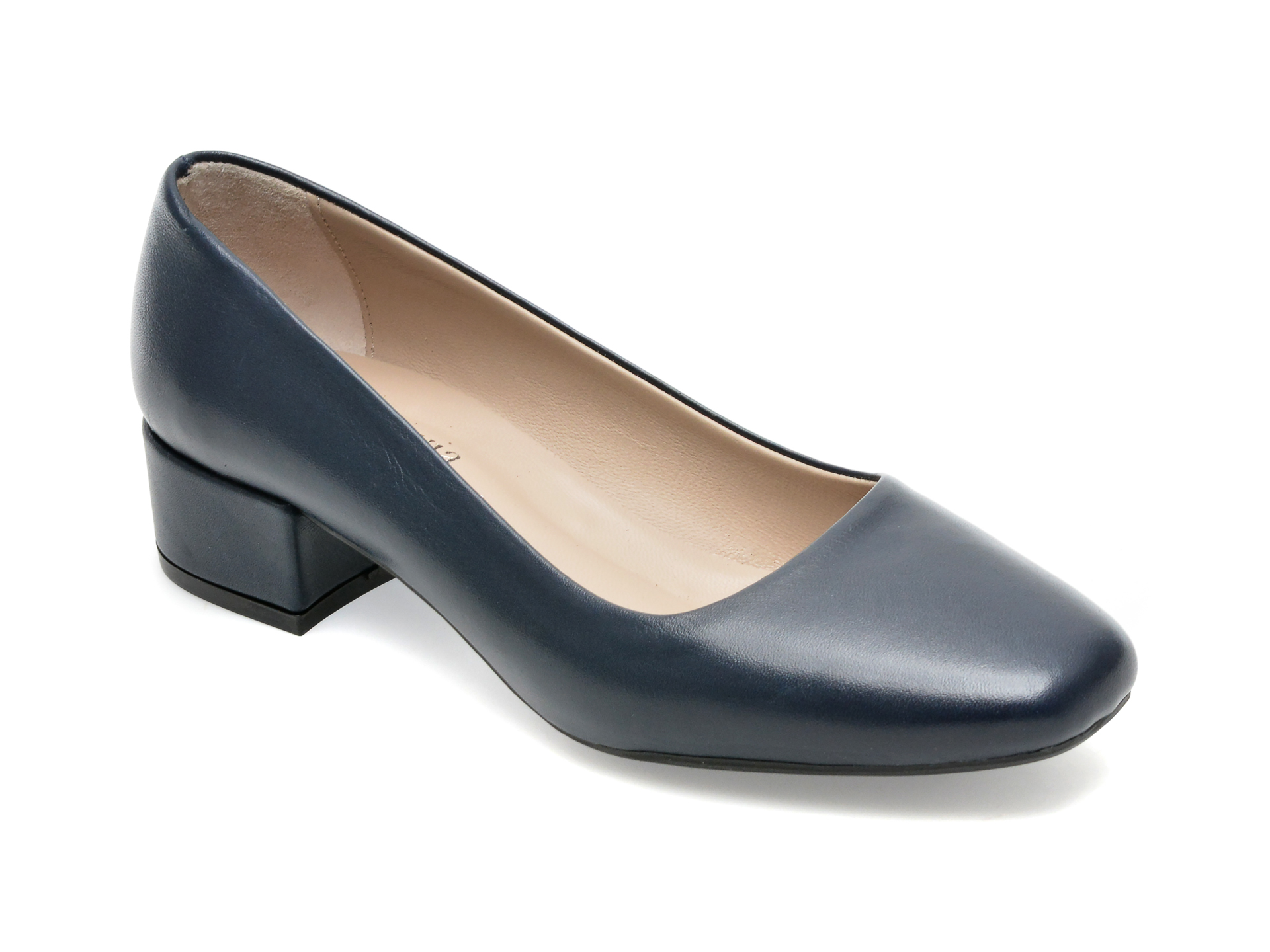 Pantofi FLAVIA PASSINI bleumarin, 40, din piele naturala /femei/pantofi