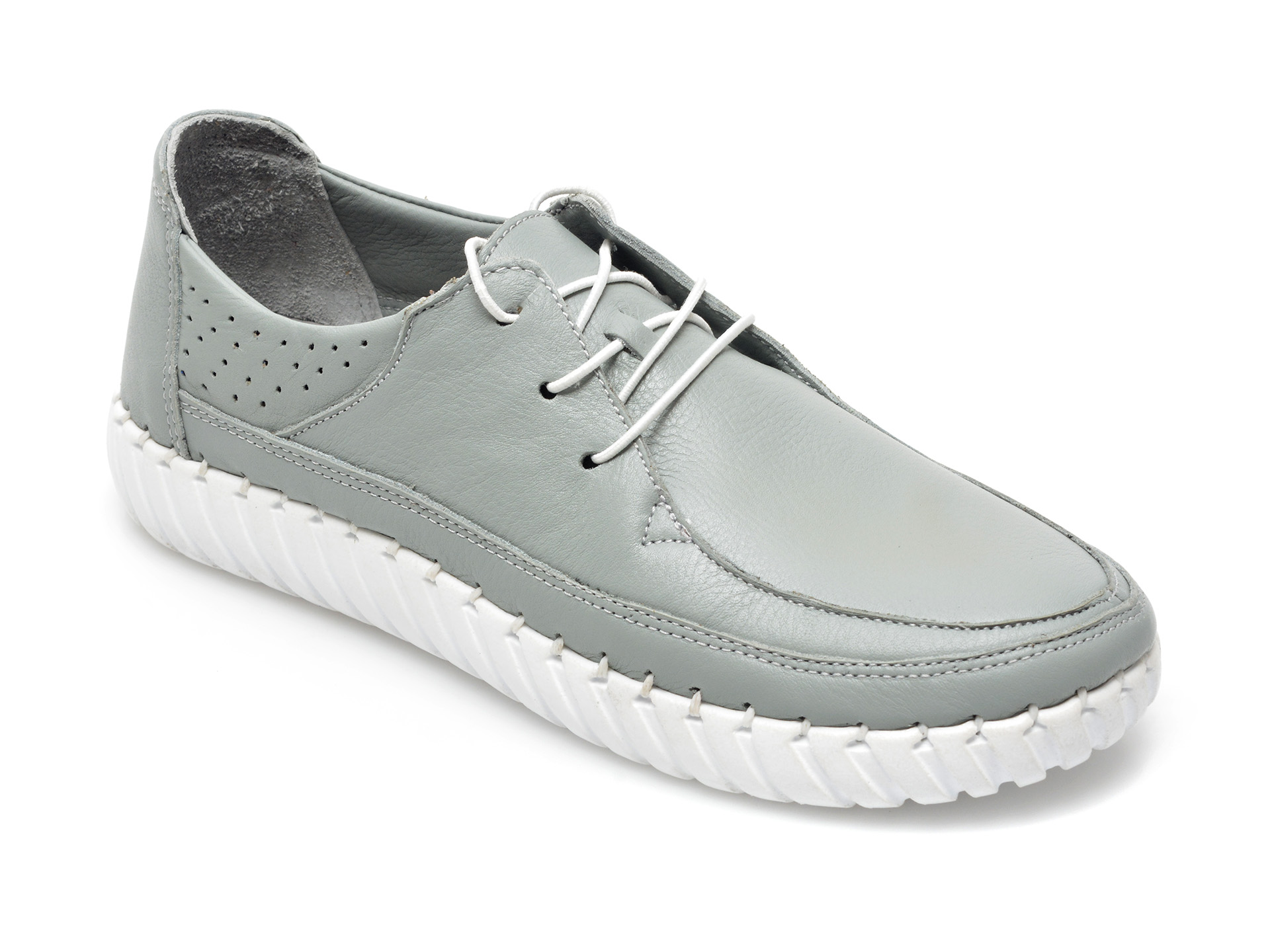 Pantofi FLAVIA PASSINI gri, 110, din piele naturala /femei/pantofi imagine noua