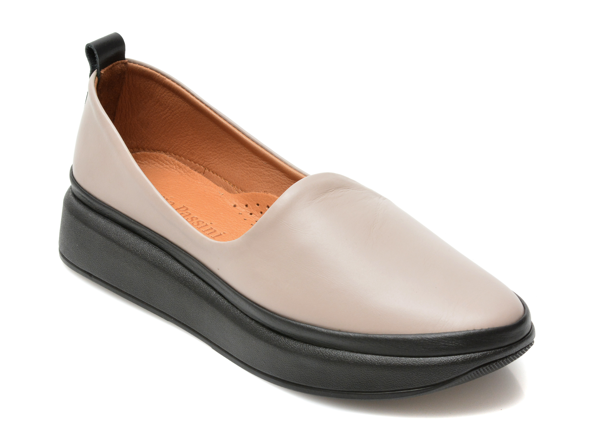 Pantofi FLAVIA PASSINI gri, 3872121, din piele naturala otter.ro imagine noua 2022
