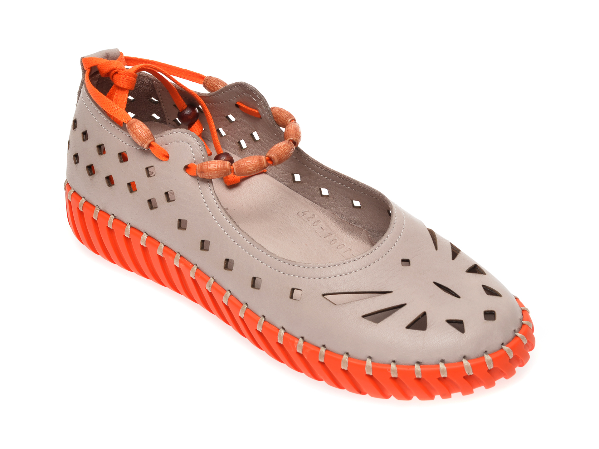 Pantofi FLAVIA PASSINI gri, 4261007, din piele naturala