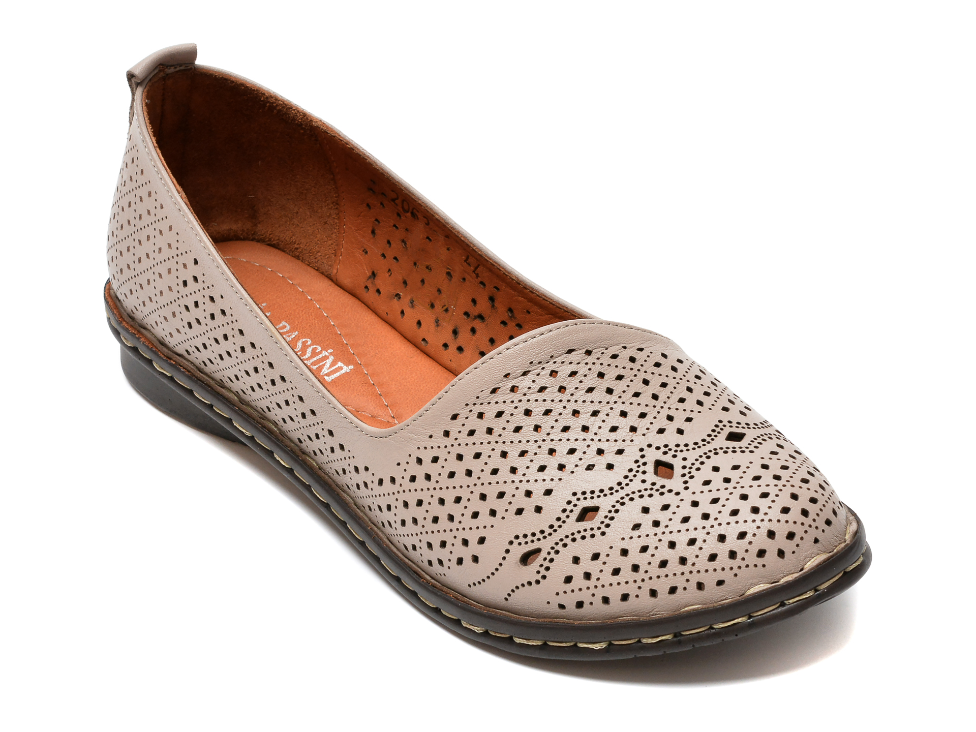 Pantofi FLAVIA PASSINI gri, 952063, din piele naturala Flavia Passini
