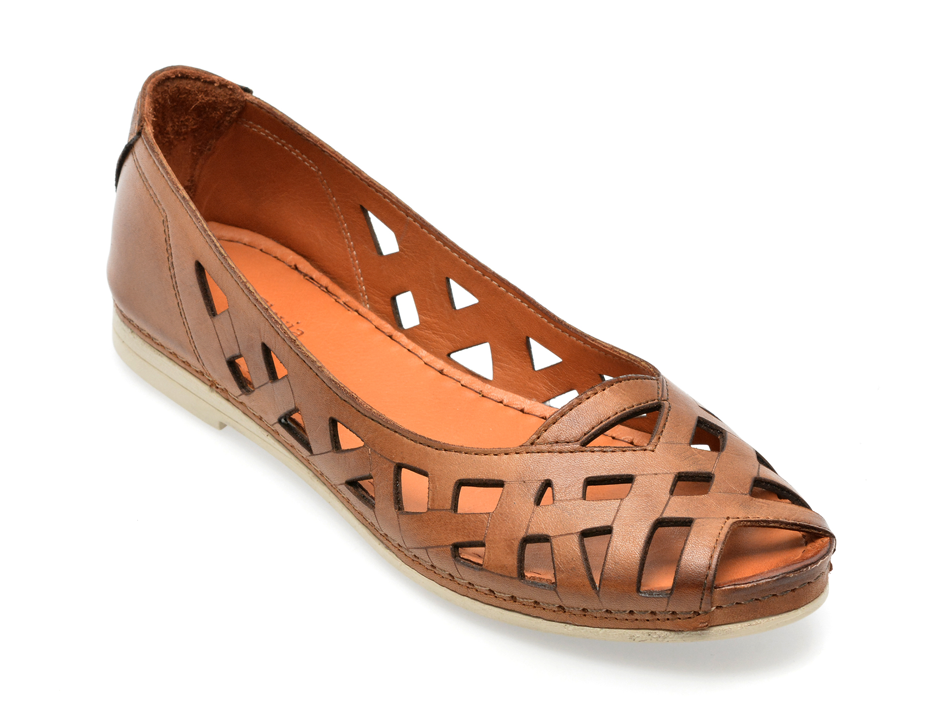 Pantofi FLAVIA PASSINI maro, 1119, din piele naturala
