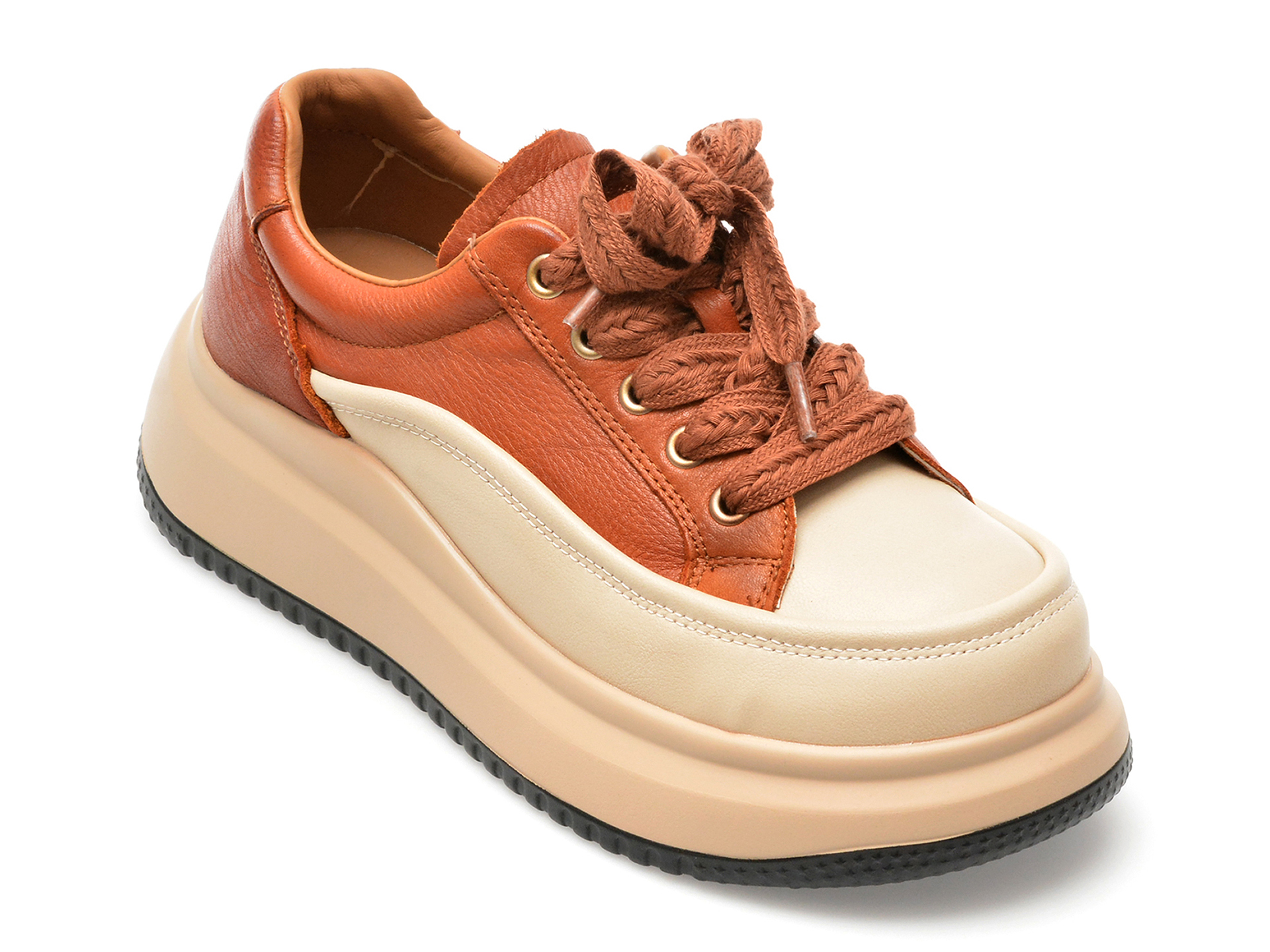 Pantofi FLAVIA PASSINI maro, 2350, din piele naturala