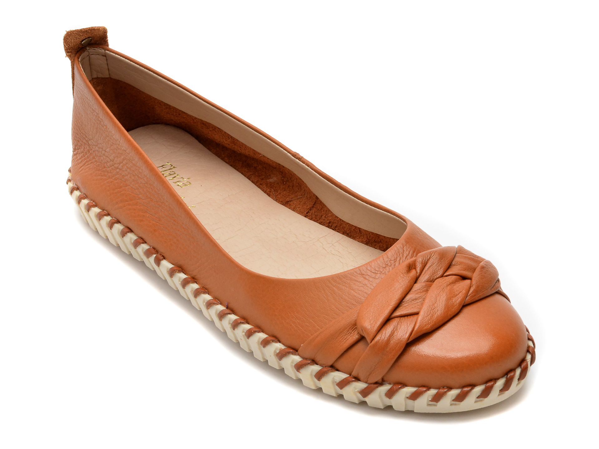 Pantofi FLAVIA PASSINI maro, 326031, din piele naturala Flavia Passini