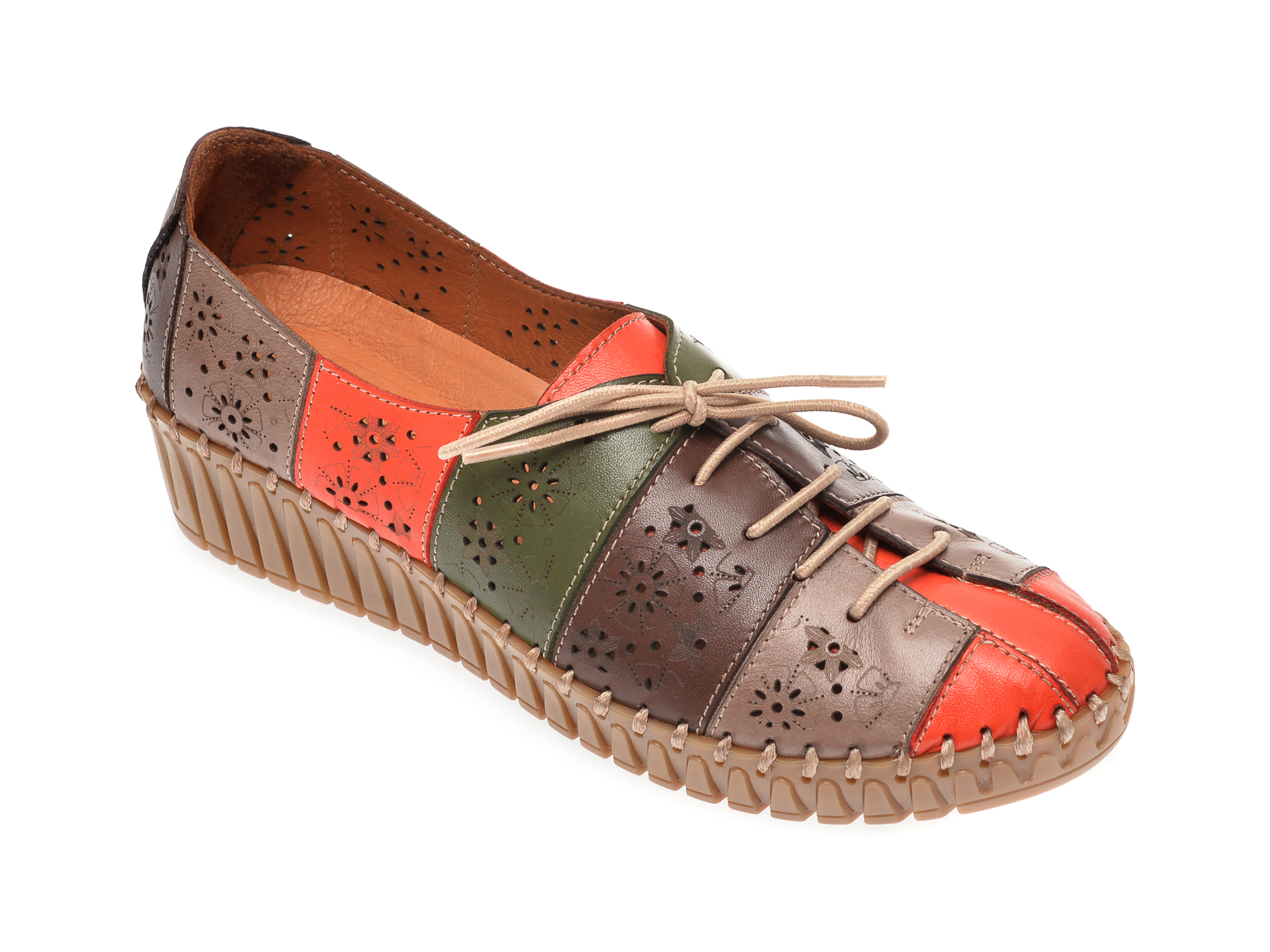 Pantofi FLAVIA PASSINI multicolori, 769906, din piele naturala