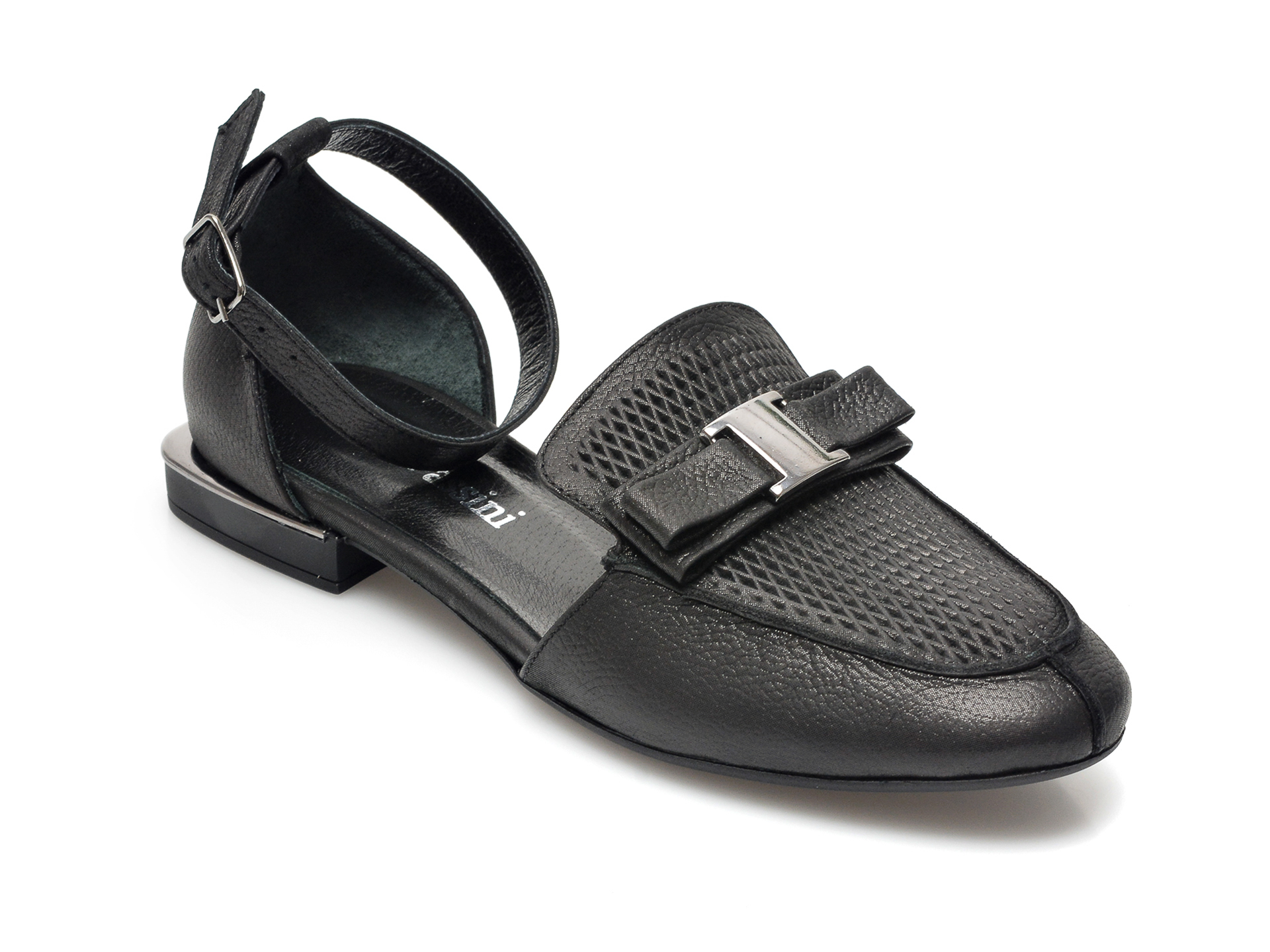 Pantofi FLAVIA PASSINI negre, 8944271, din piele naturala Flavia Passini