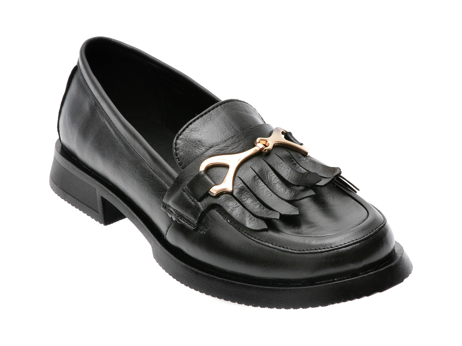 Pantofi FLAVIA PASSINI negri, 10427, din piele naturala Flavia Passini Flavia Passini