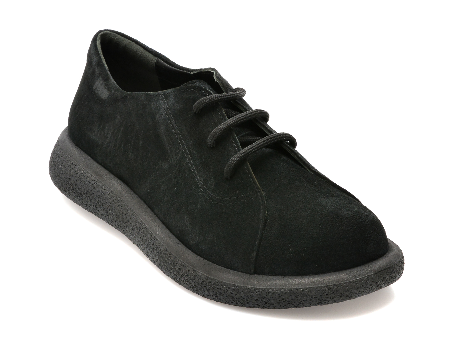 Pantofi FLAVIA PASSINI negri, 105, din piele intoarsa imagine reduceri black friday 2021 /femei/pantofi