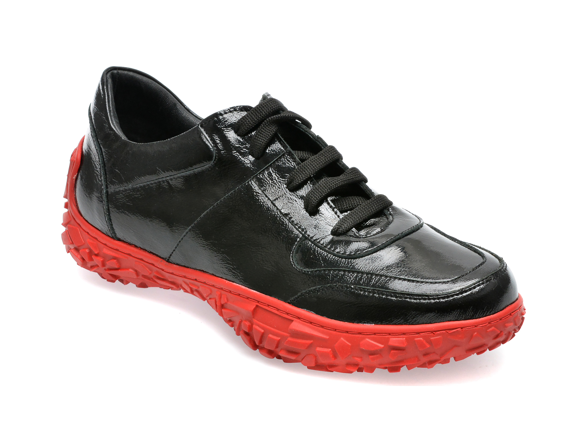 Pantofi FLAVIA PASSINI negri, 11559, din piele naturala lacuita /femei/pantofi