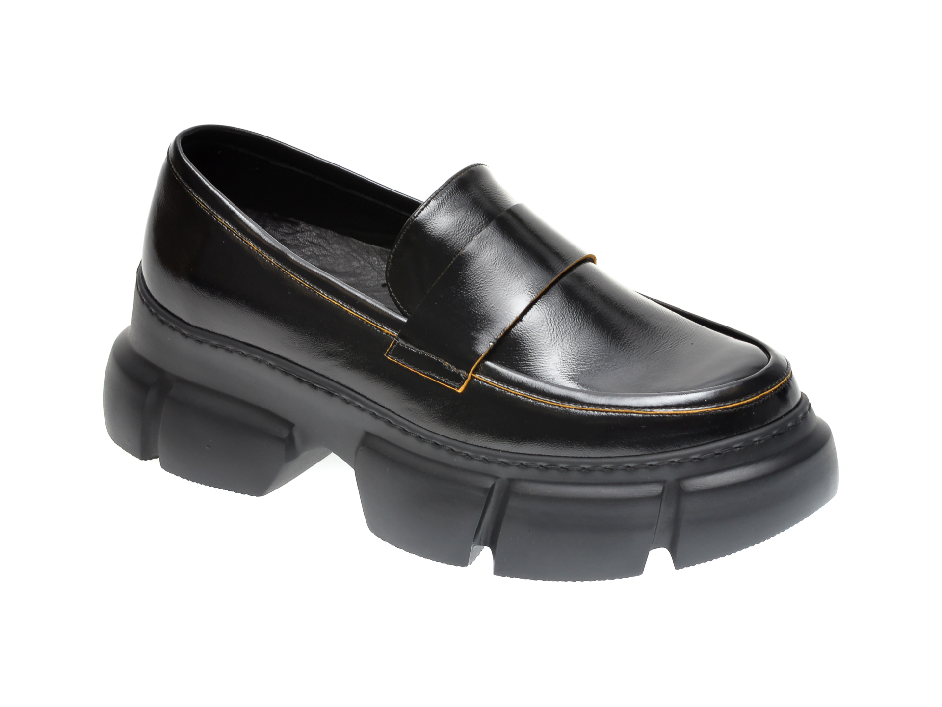 Pantofi FLAVIA PASSINI negri, 1185341, din piele naturala lacuita