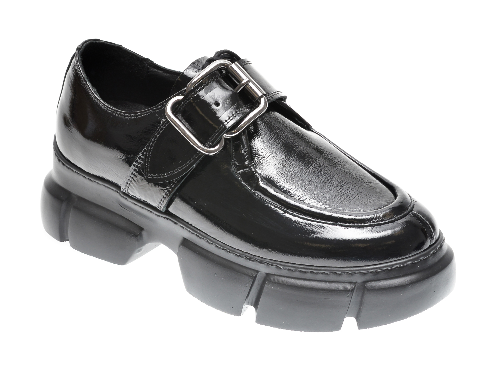 Pantofi FLAVIA PASSINI negri, 1185342, din piele naturala lacuita