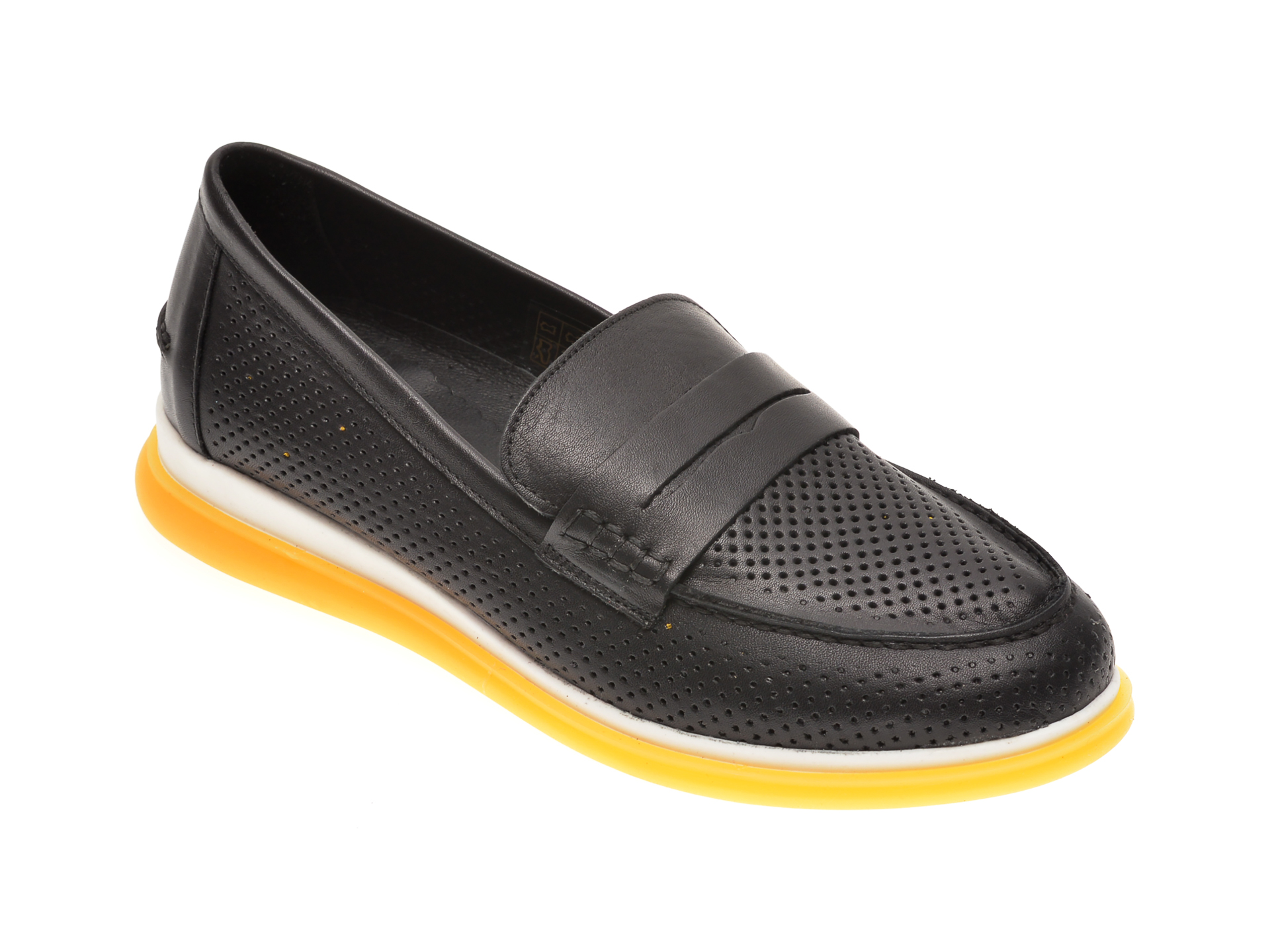 Pantofi FLAVIA PASSINI negri, 125710, din piele naturala
