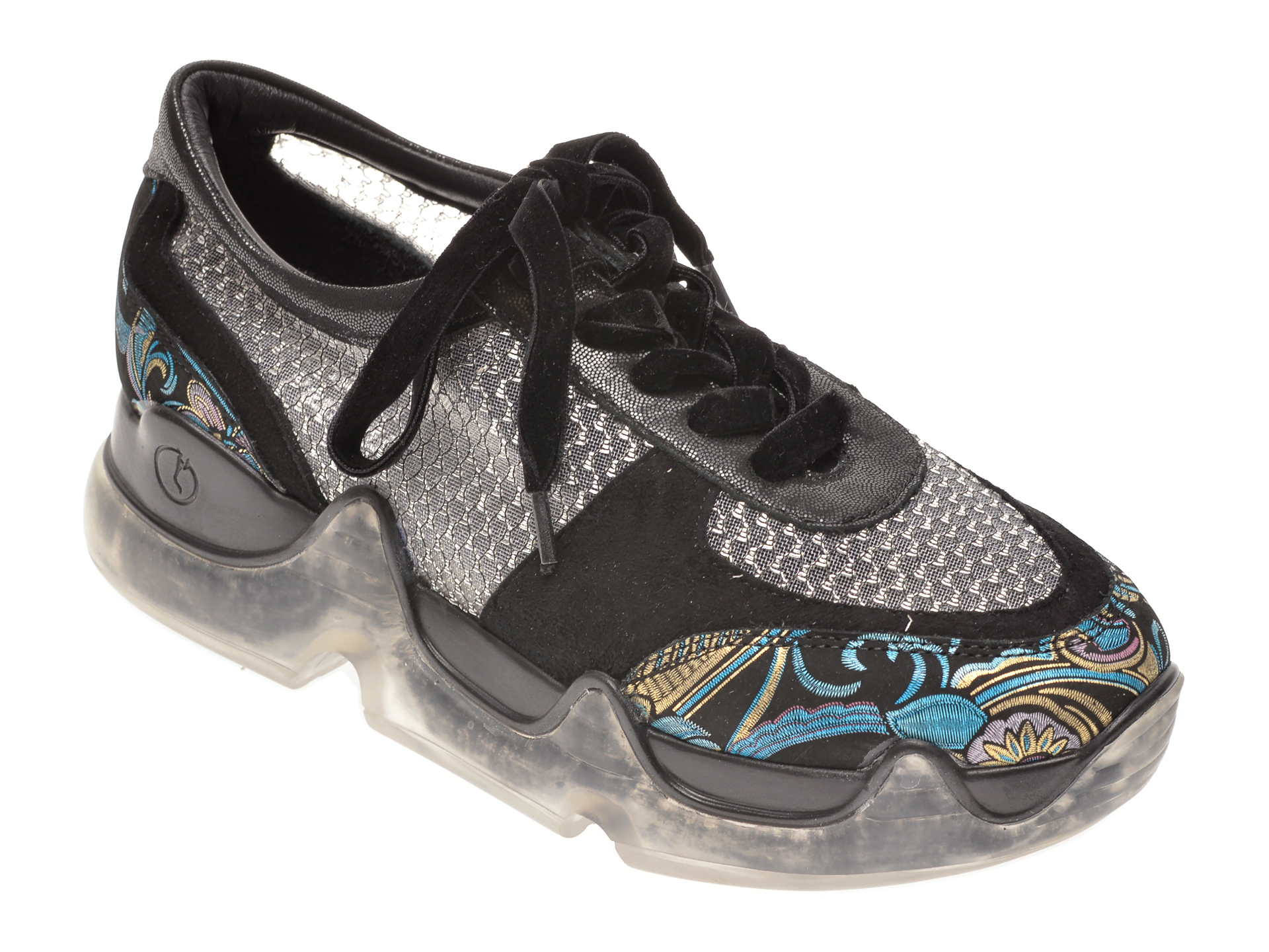 Pantofi FLAVIA PASSINI negri, 135P93, din piele naturala