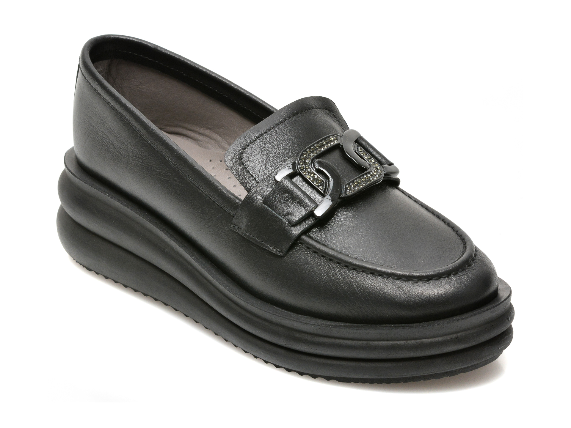 Pantofi FLAVIA PASSINI negri, 1781265, din piele naturala 2023 ❤️ Pret Super Black Friday otter.ro imagine noua 2022
