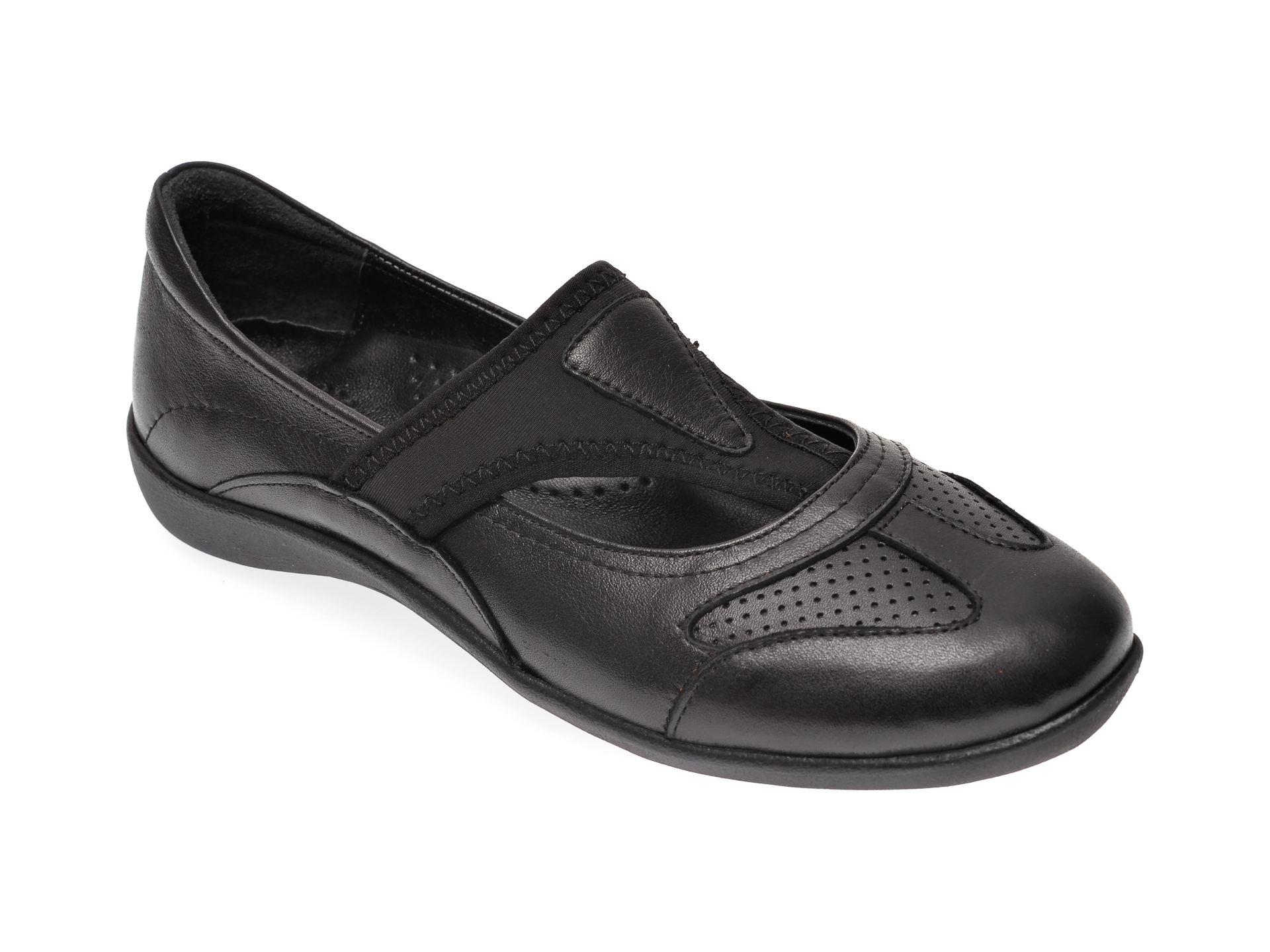 Pantofi FLAVIA PASSINI negri, 205, din piele naturala