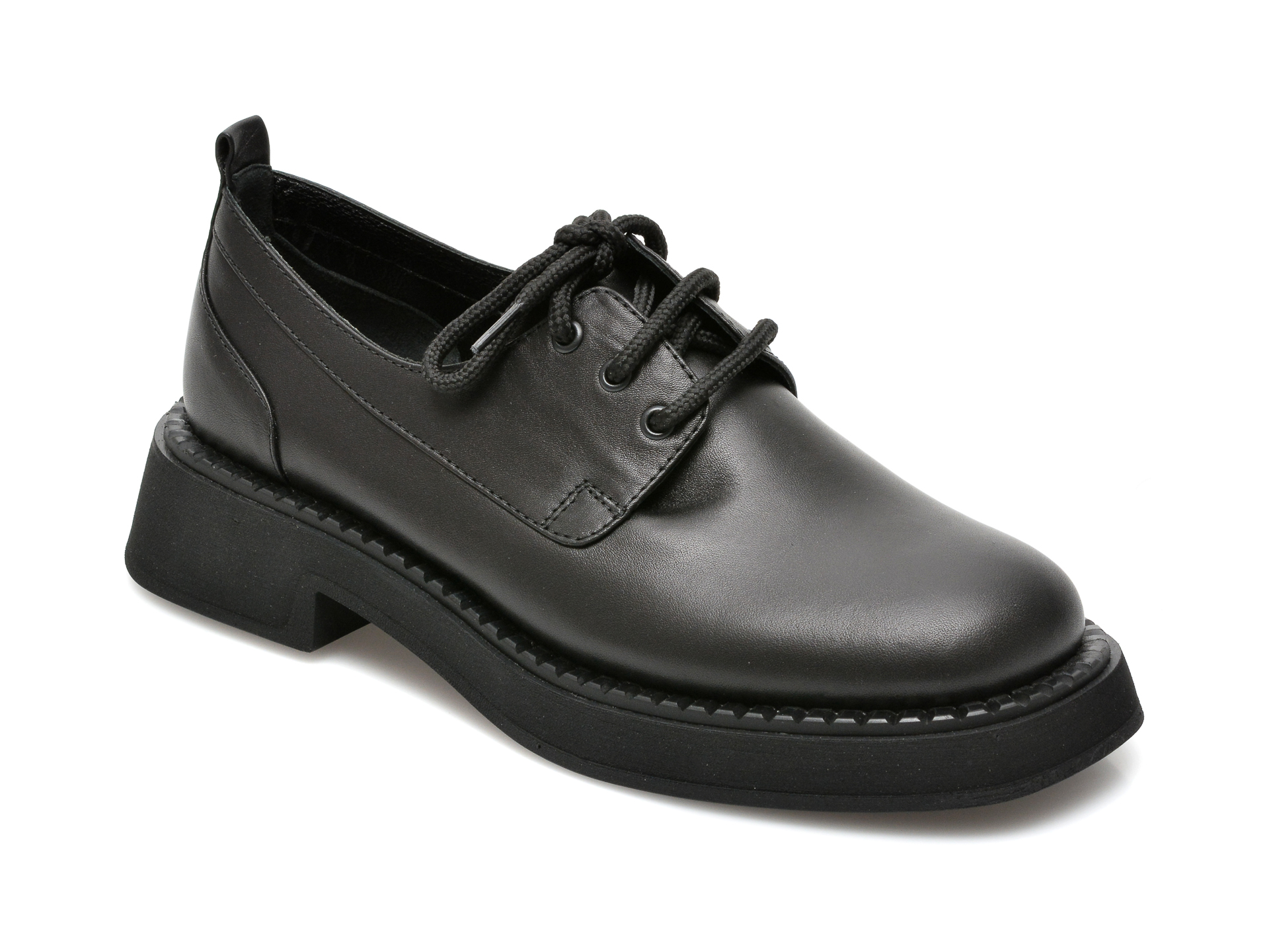 Pantofi FLAVIA PASSINI negri, 21785, din piele naturala