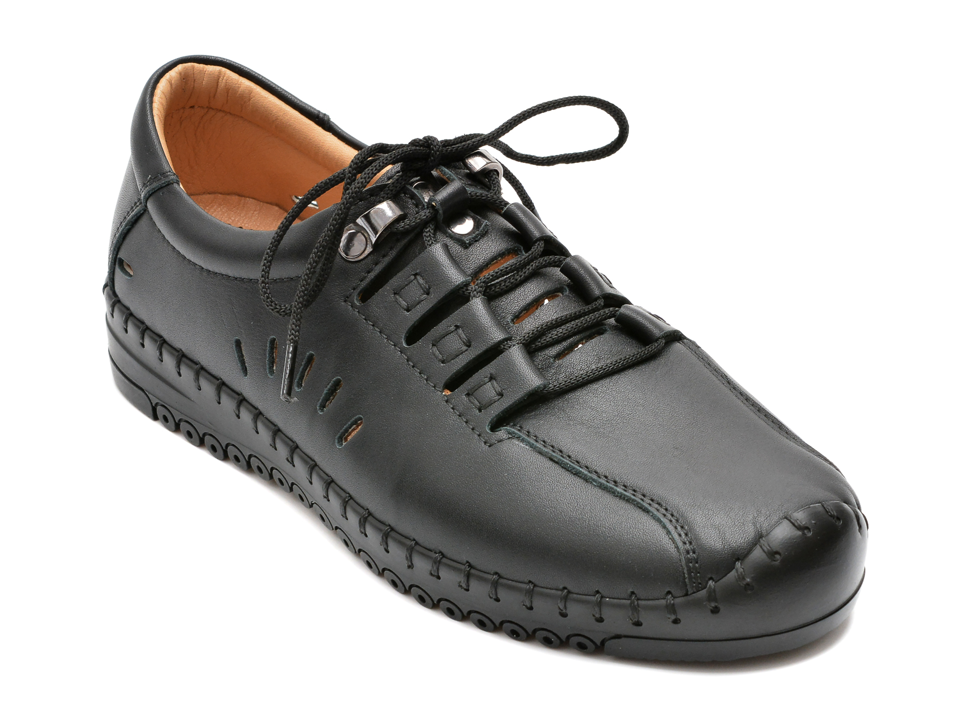 Pantofi FLAVIA PASSINI negri, 22014, din piele naturala 2022 ❤️ Pret Super Black Friday otter.ro imagine noua 2022
