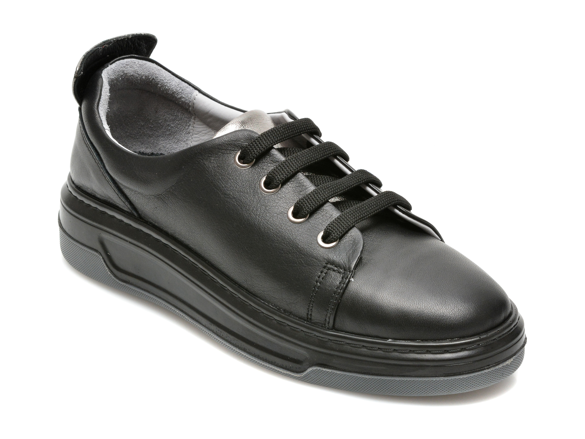 Pantofi FLAVIA PASSINI negri, 221550, din piele naturala Flavia Passini imagine noua