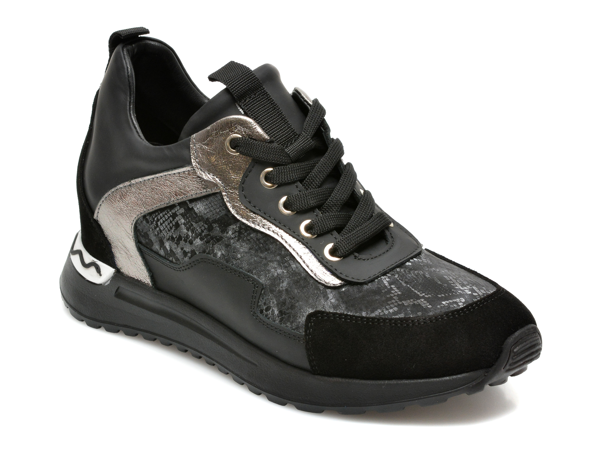 Pantofi FLAVIA PASSINI negri, 2267573, din piele naturala Flavia Passini imagine noua