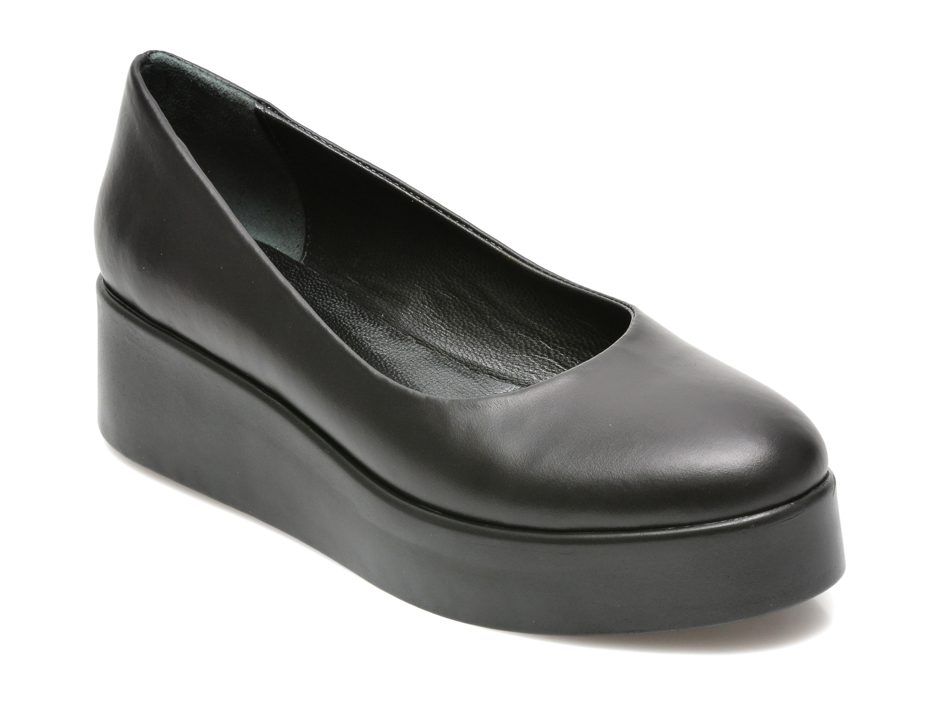 Pantofi FLAVIA PASSINI negri, 233151, din piele naturala Flavia Passini