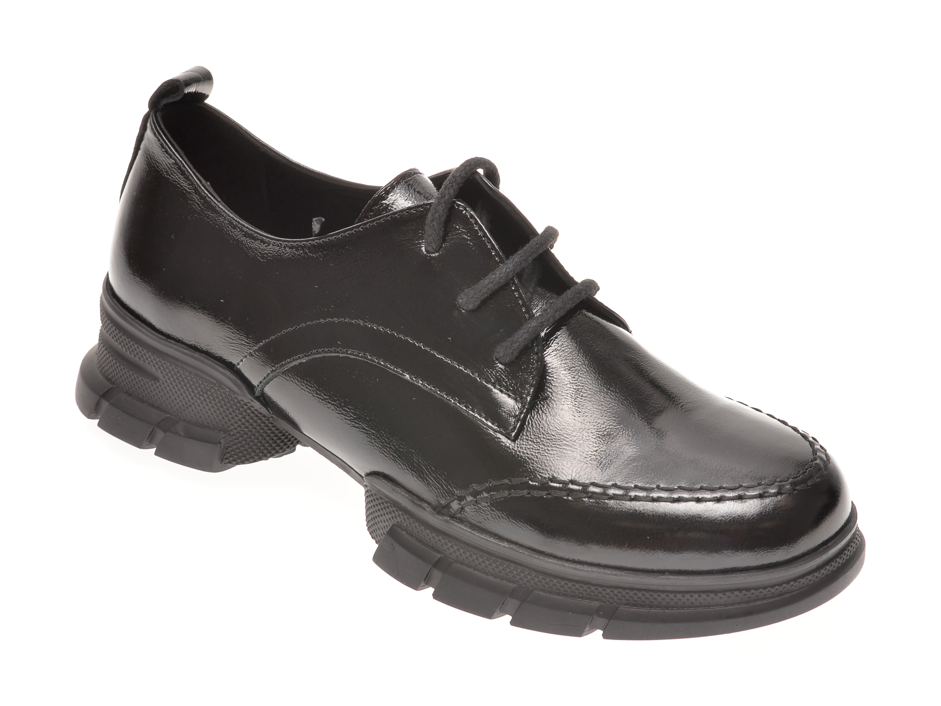 Pantofi FLAVIA PASSINI negri, 297063, din piele naturala lacuita