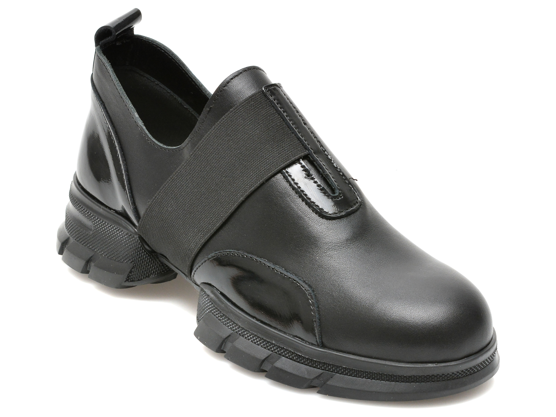 Pantofi FLAVIA PASSINI negri, 3318, din piele naturala Flavia Passini imagine super redus 2022
