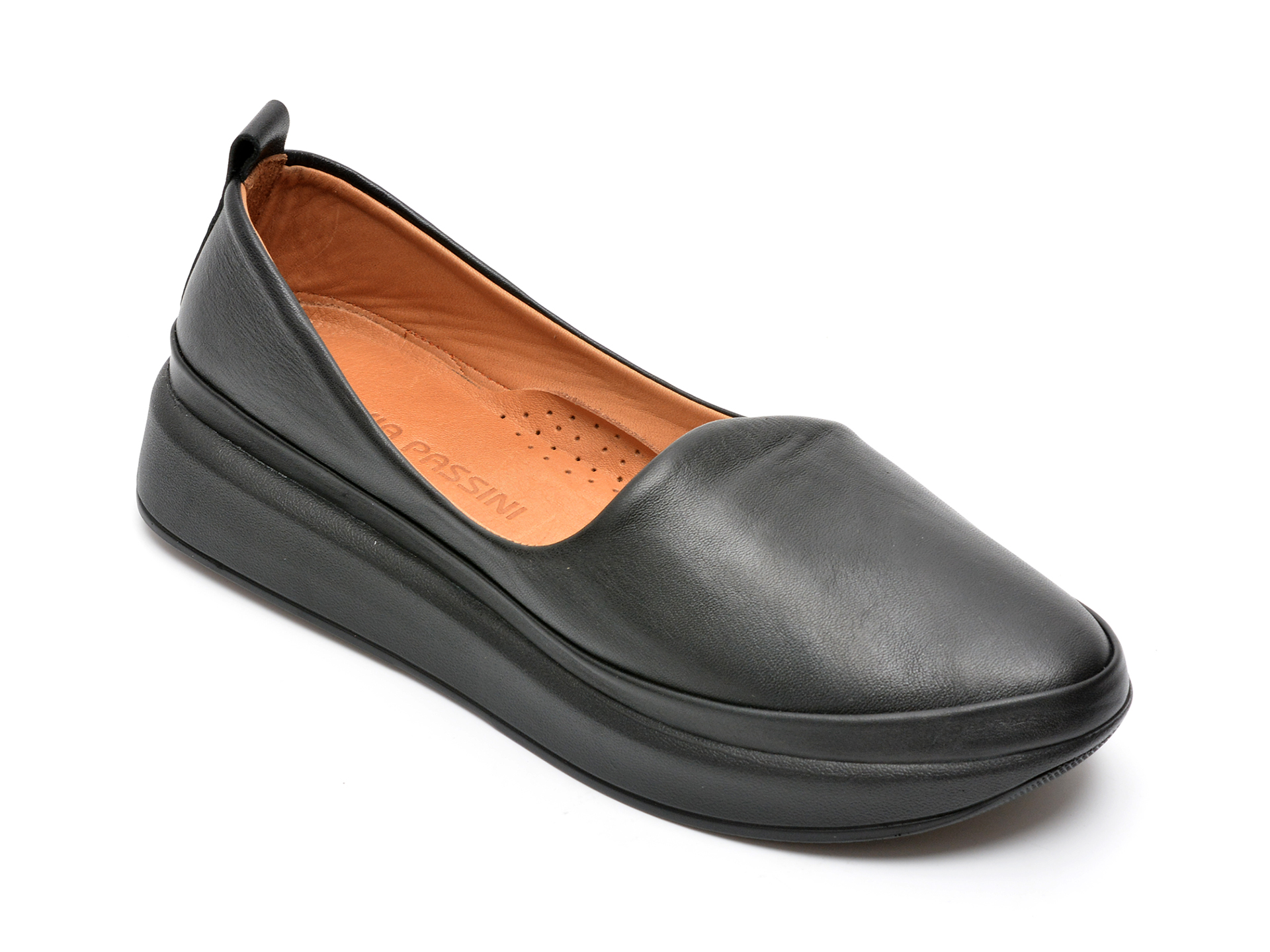 Pantofi FLAVIA PASSINI negri, 3872121, din piele naturala Flavia Passini