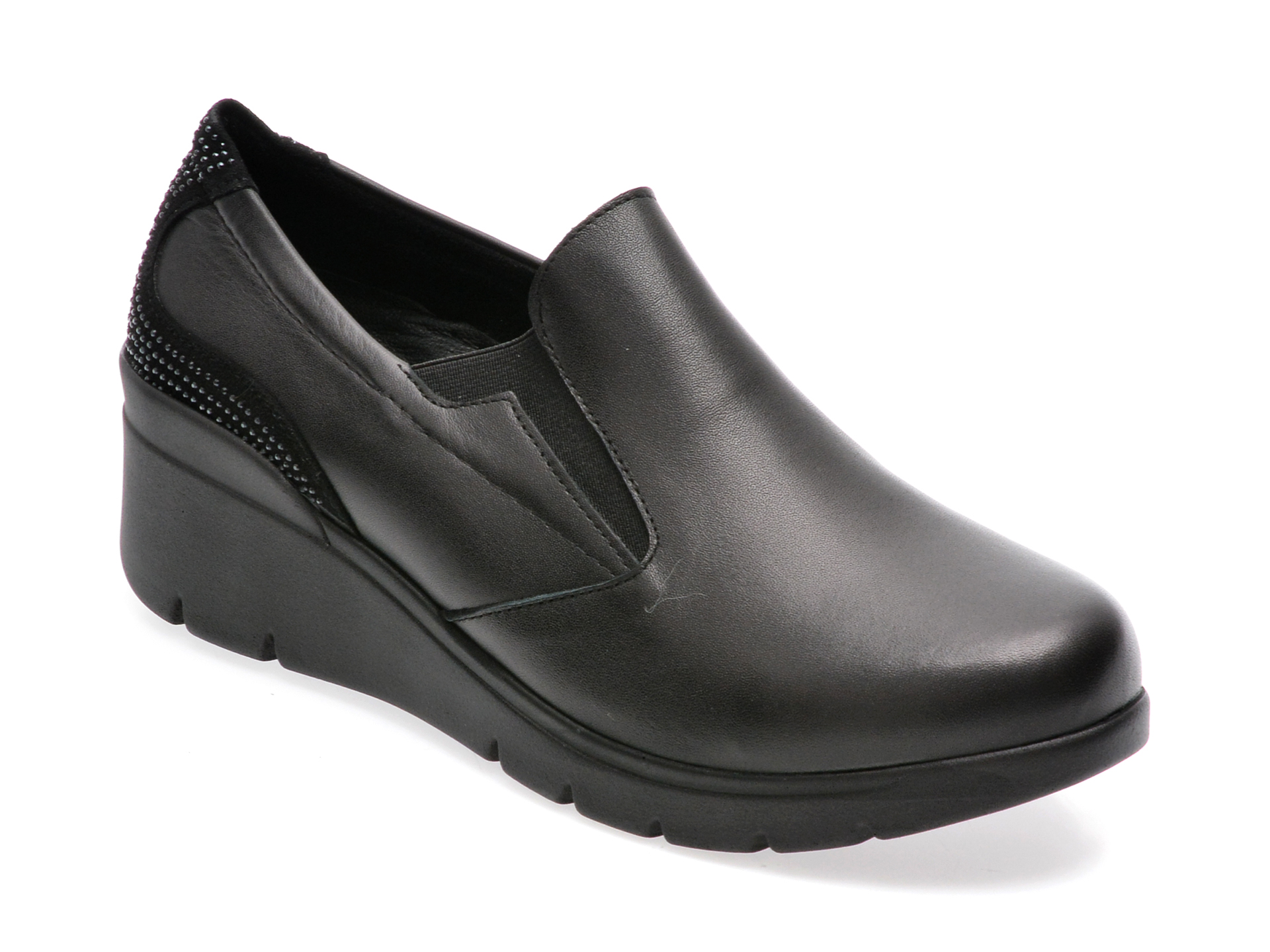 Pantofi FLAVIA PASSINI negri, 4052, din piele naturala /femei/pantofi