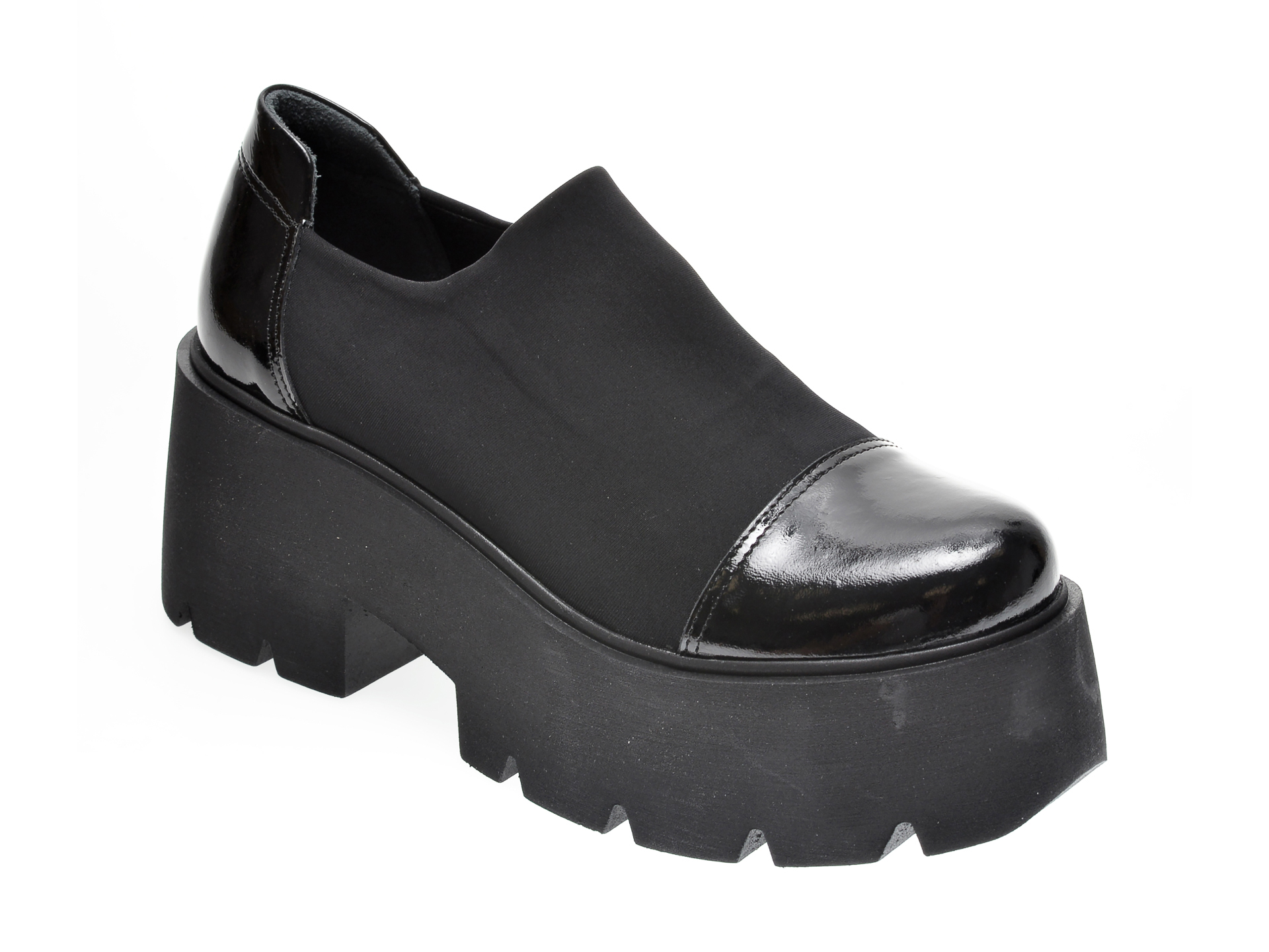 Pantofi FLAVIA PASSINI negri, 420513, din material textil