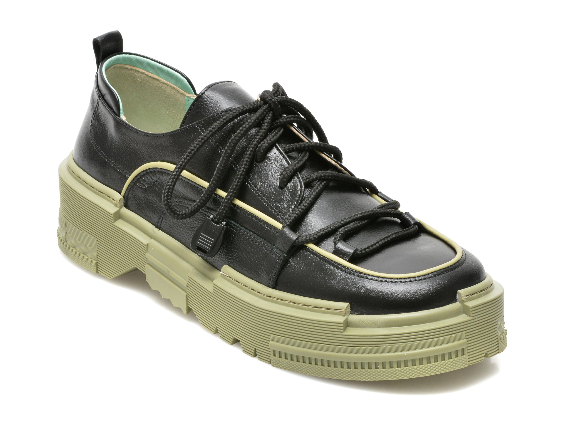 Pantofi FLAVIA PASSINI negri, 9140, din piele naturala Flavia Passini