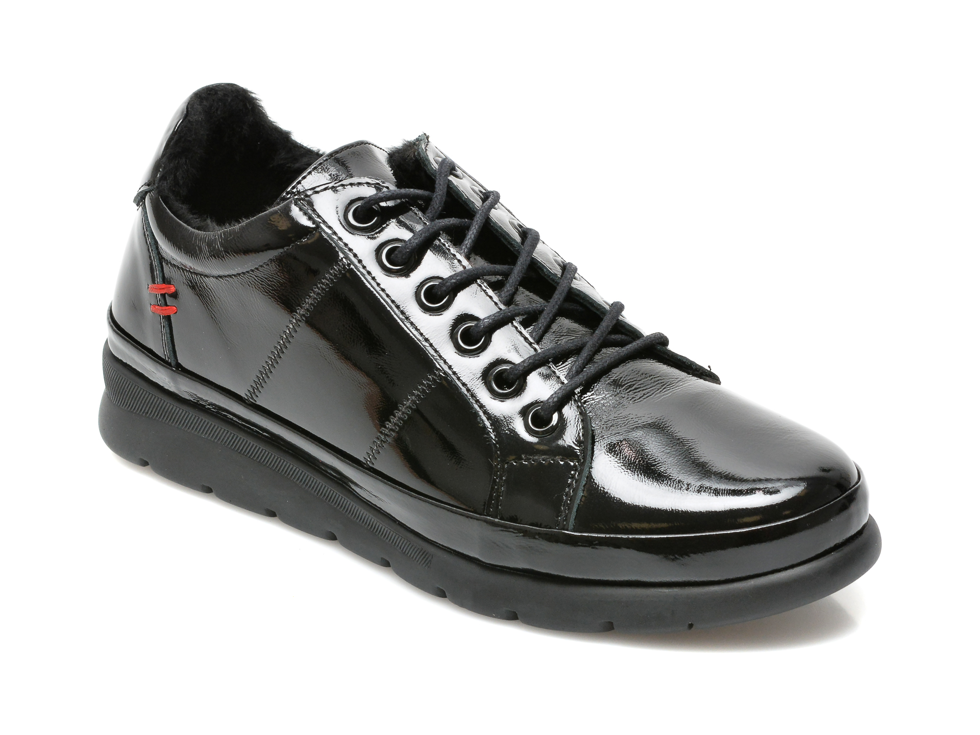 Pantofi FLAVIA PASSINI negri, 984015, din piele naturala lacuita