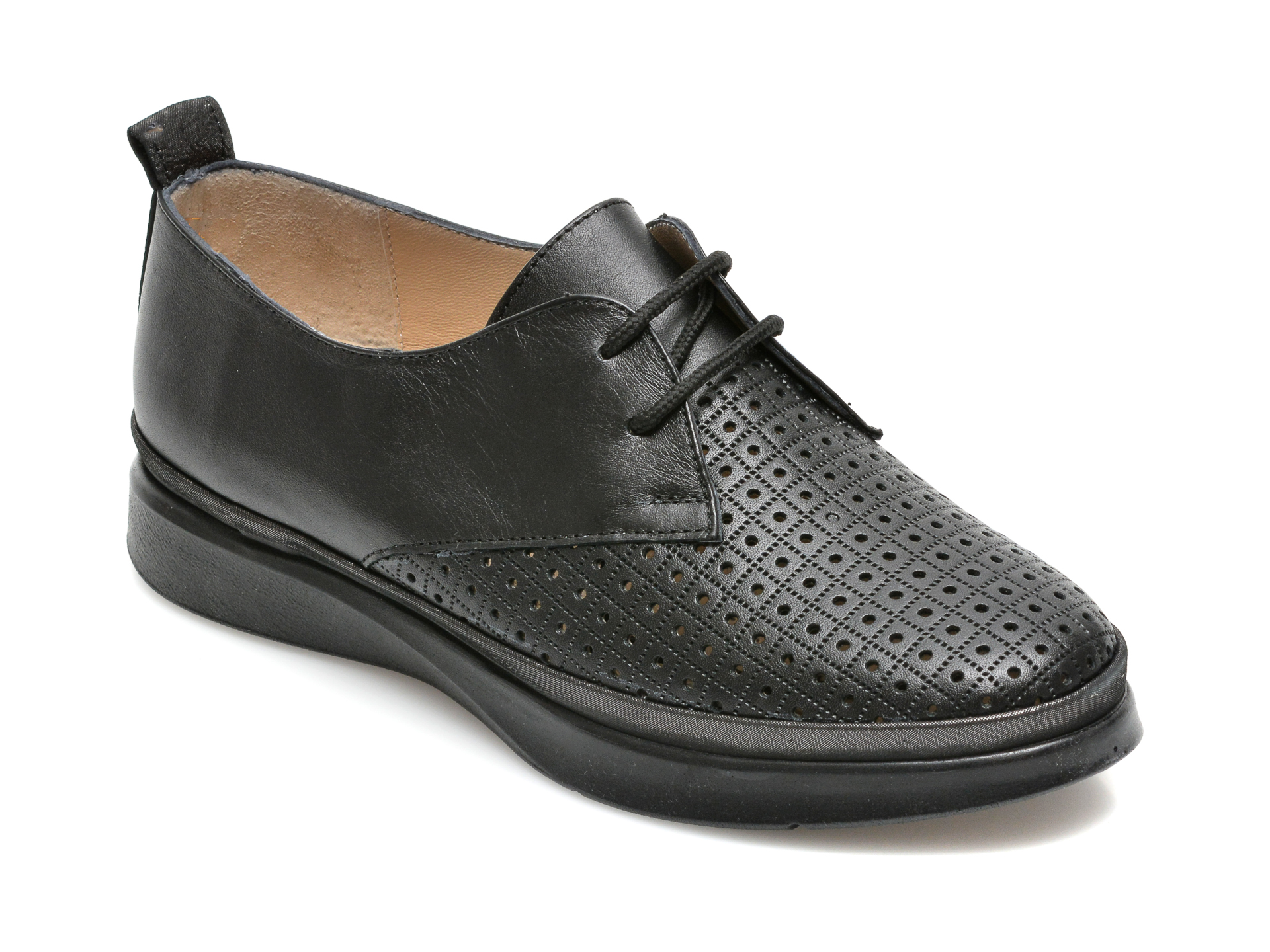 Pantofi FLAVIA PASSINI negri, F0101, din piele naturala Flavia Passini Flavia Passini