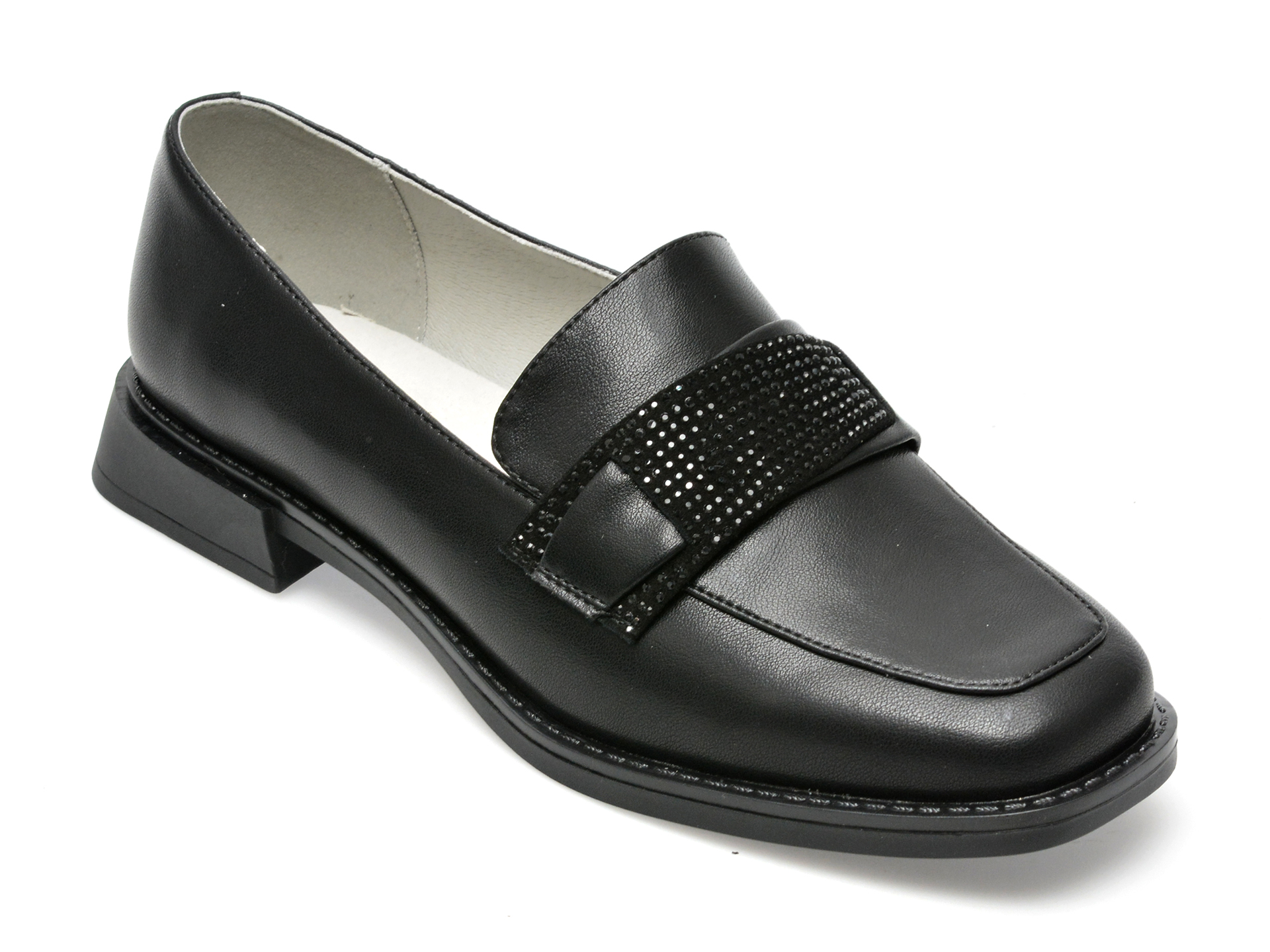 Pantofi FLAVIA PASSINI negri, KD631, din piele naturala /femei/pantofi