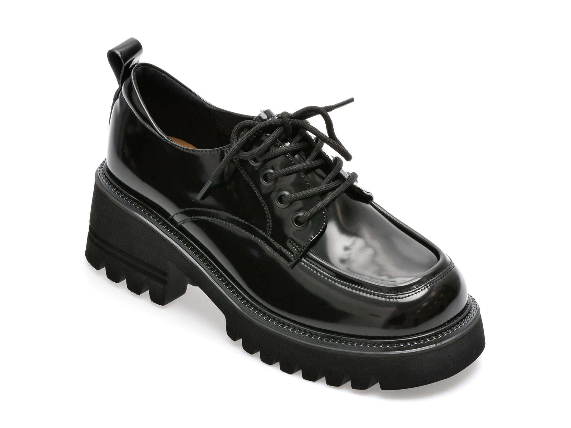 Pantofi FLAVIA PASSINI negri, M400001, din piele naturala lacuita