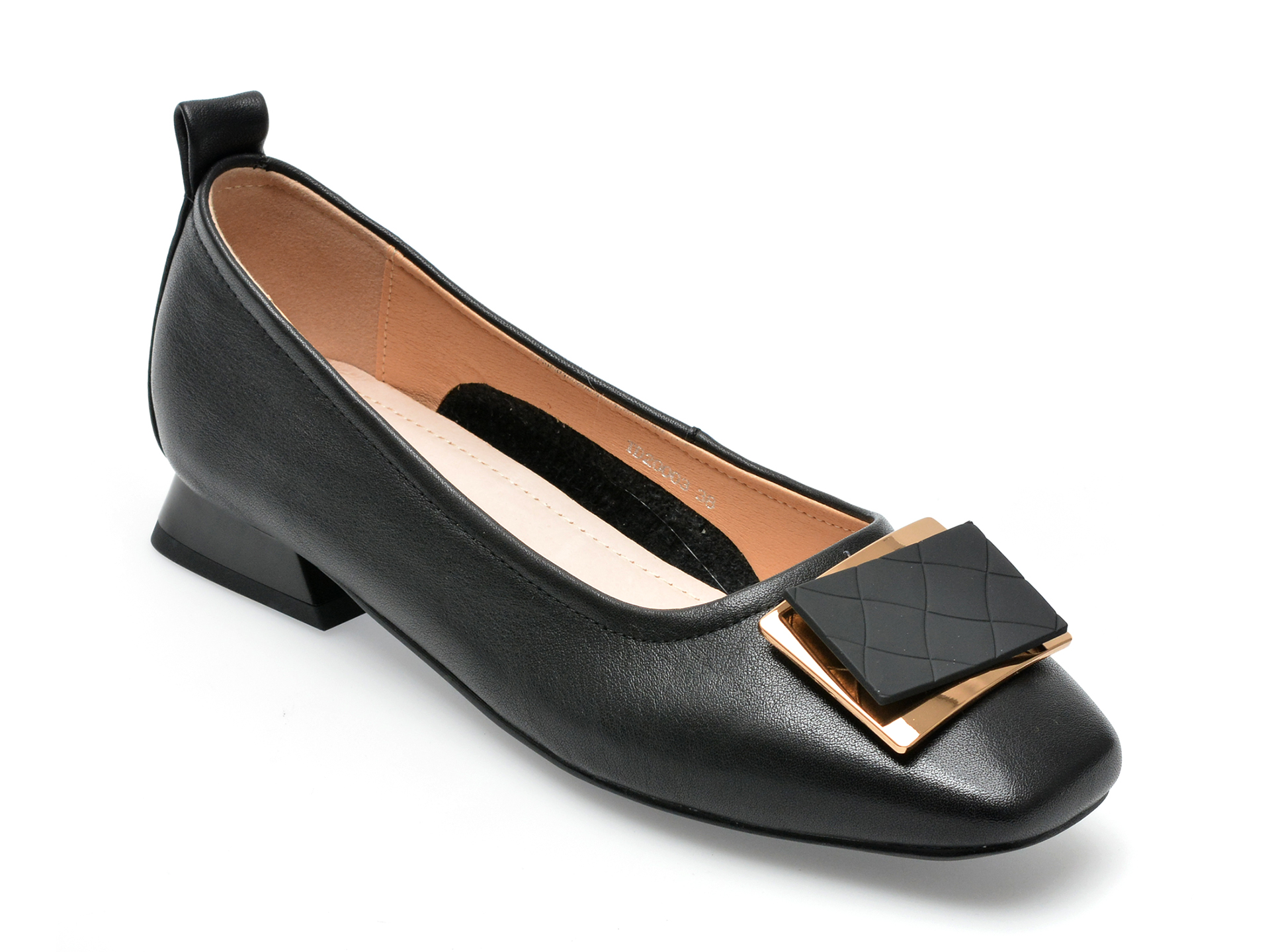 Pantofi FLAVIA PASSINI negri, TD20003, din piele naturala /femei/pantofi