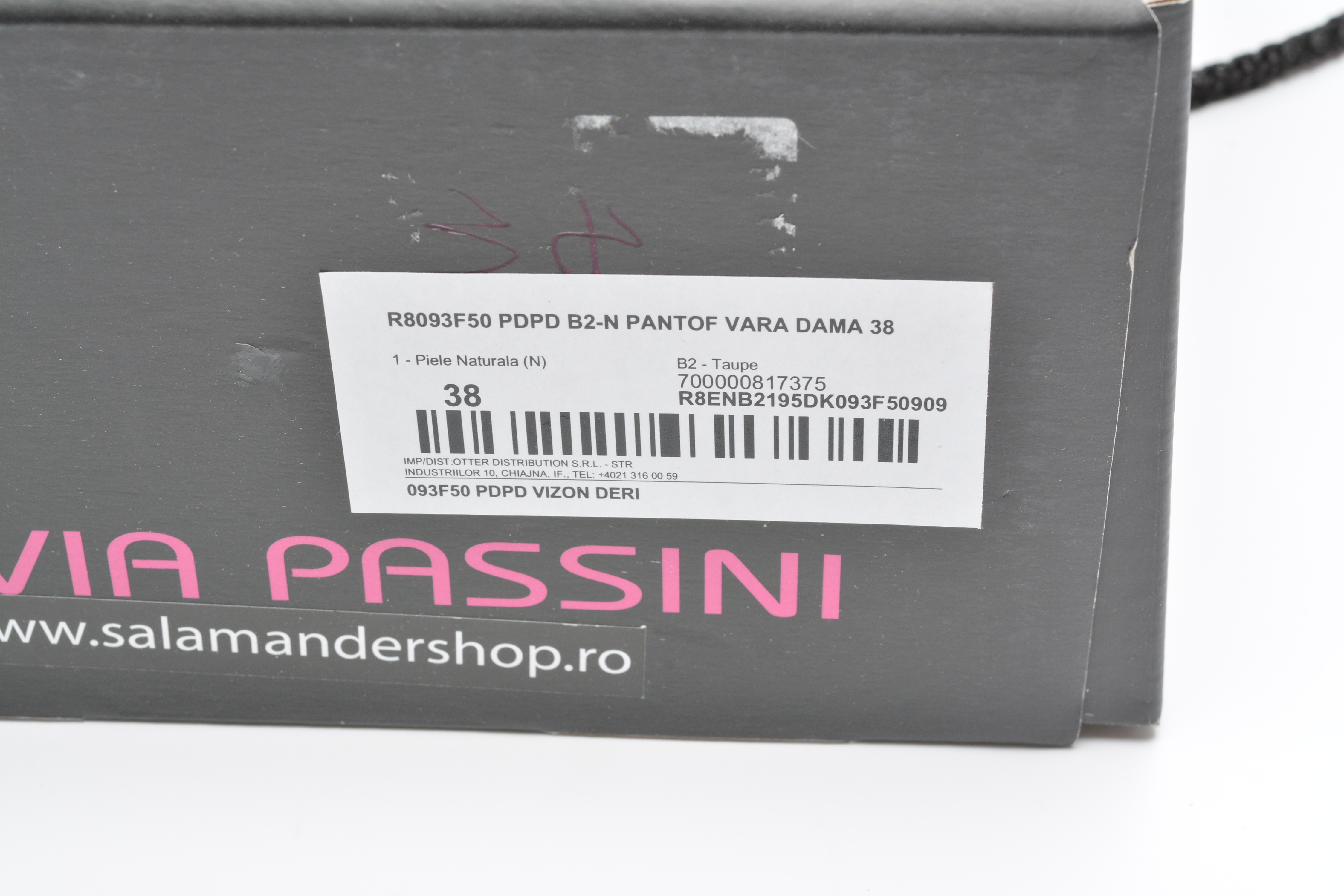 Pantofi FLAVIA PASSINI nude, 093F50, din piele naturala imagine reduceri black friday 2021 Flavia Passini