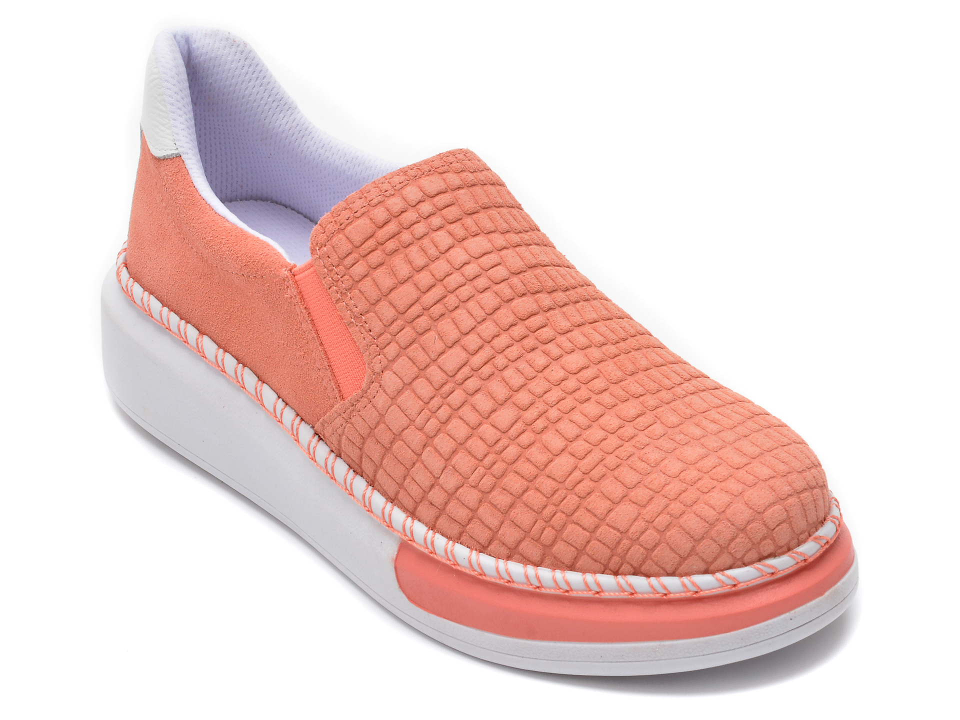 Pantofi FLAVIA PASSINI portocalii, 3314019, din piele naturala 2022 ❤️ Pret Super Black Friday otter.ro imagine noua 2022
