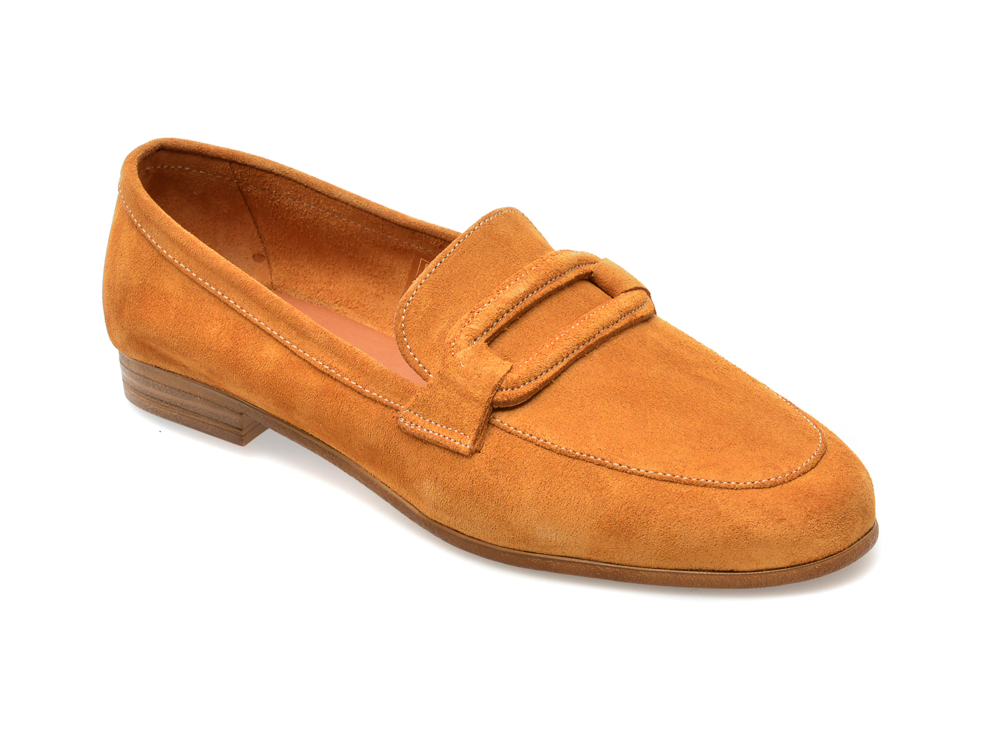 Pantofi FLAVIA PASSINI portocalii, HY4115, din piele naturala