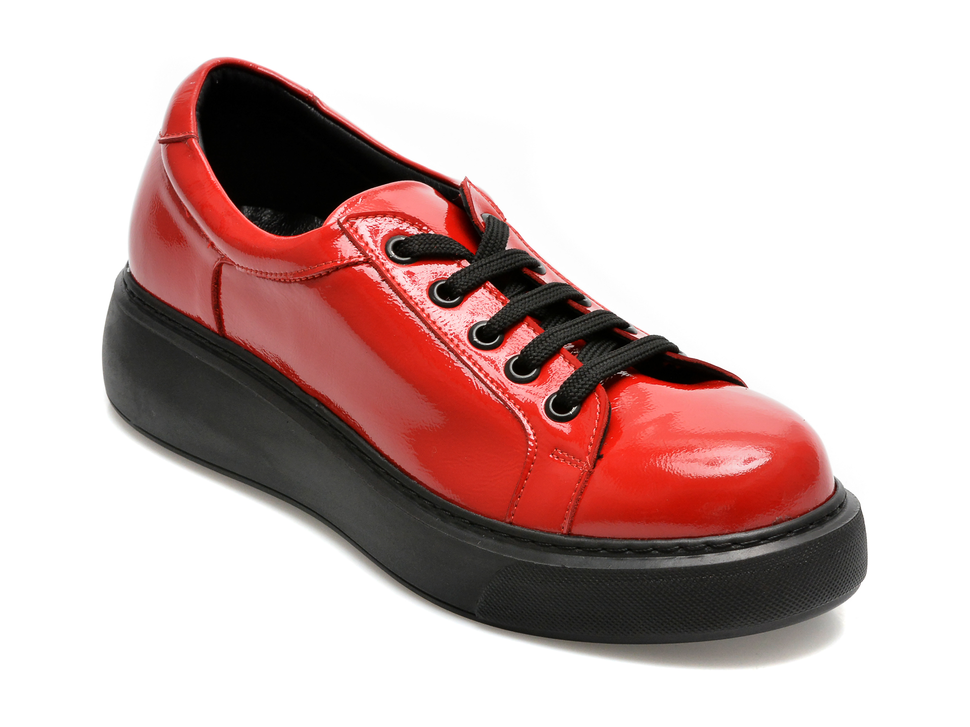 Pantofi FLAVIA PASSINI rosii, 15401, din piele naturala lacuita