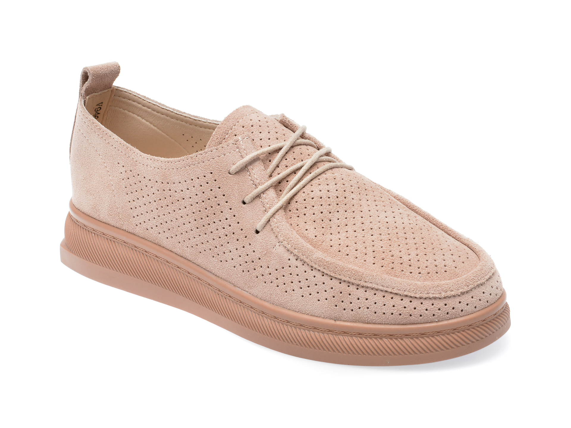 Pantofi FLAVIA PASSINI roz, V946C11, din piele intoarsa /femei/pantofi imagine super redus 2022