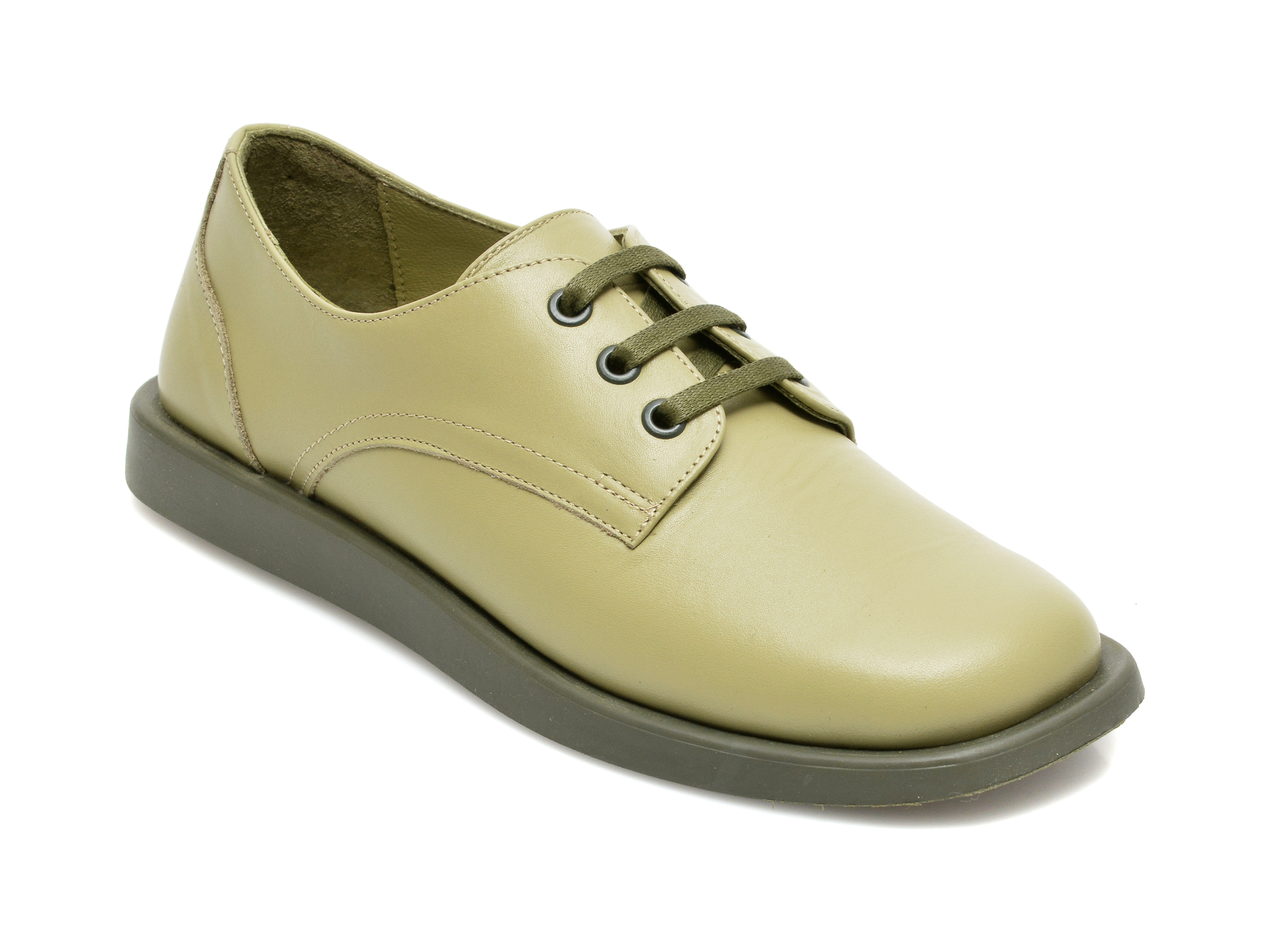 Pantofi FLAVIA PASSINI verzi, 1376086, din piele naturala Flavia Passini imagine super redus 2022