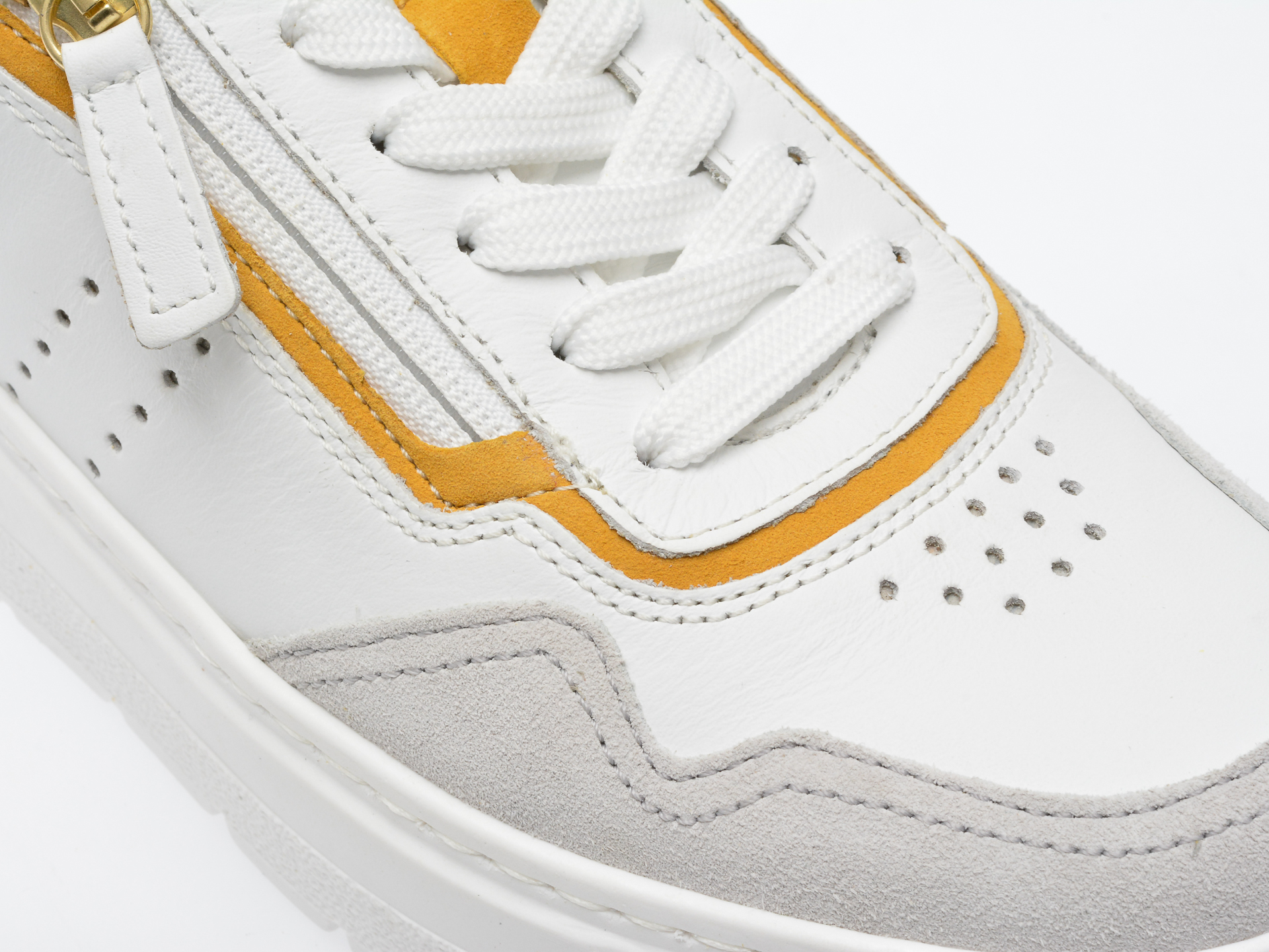 Poze Pantofi GABOR albi, 26418, din piele naturala otter.ro