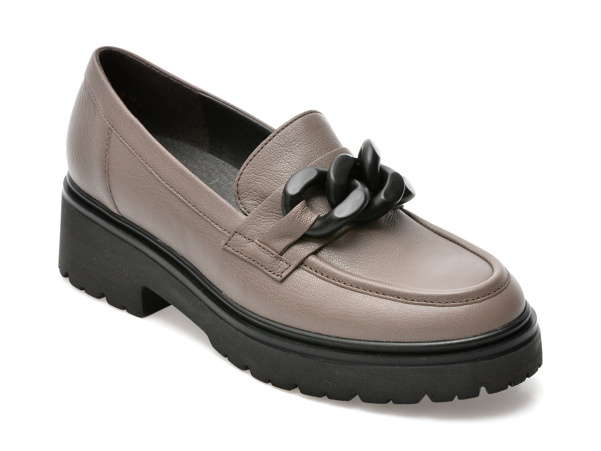 Pantofi GABOR gri, 95230, din piele naturala /femei/pantofi imagine super redus 2022