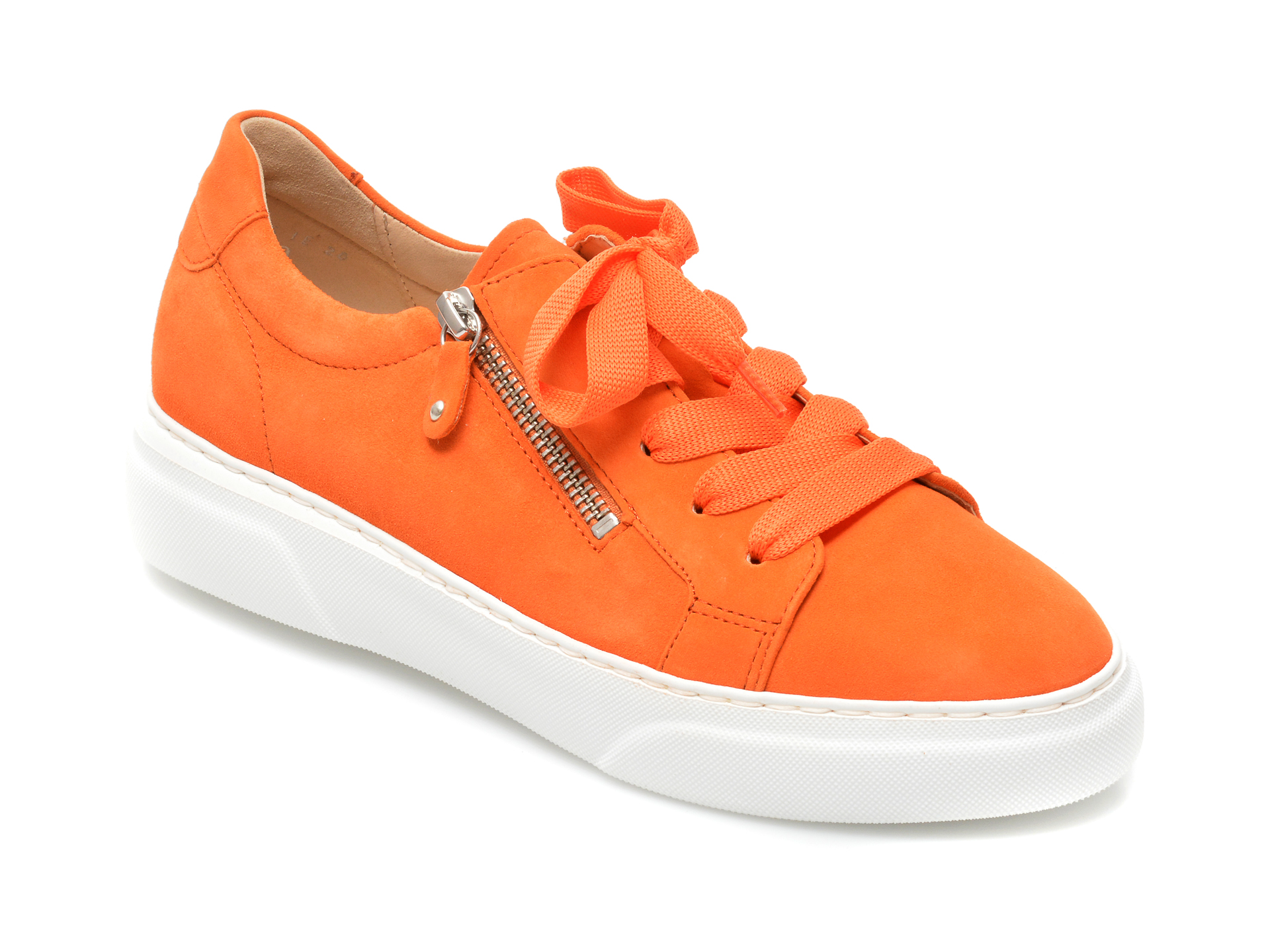 Pantofi GABOR portocalii, 43314, din piele intoarsa Gabor Gabor
