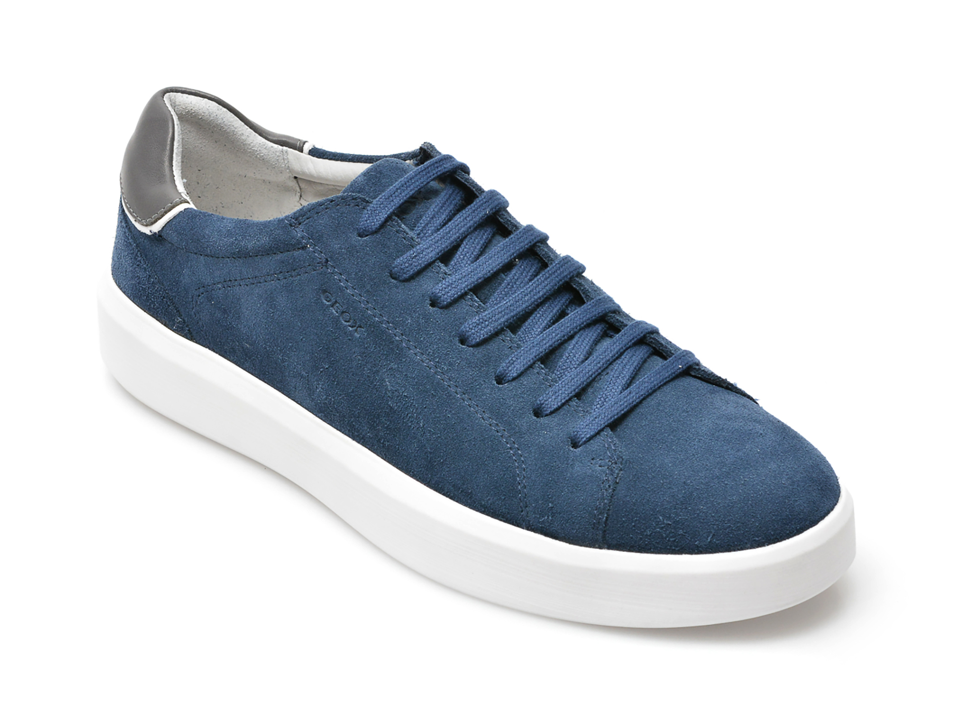 Pantofi GEOX albastri, U25EAE, din piele intoarsa