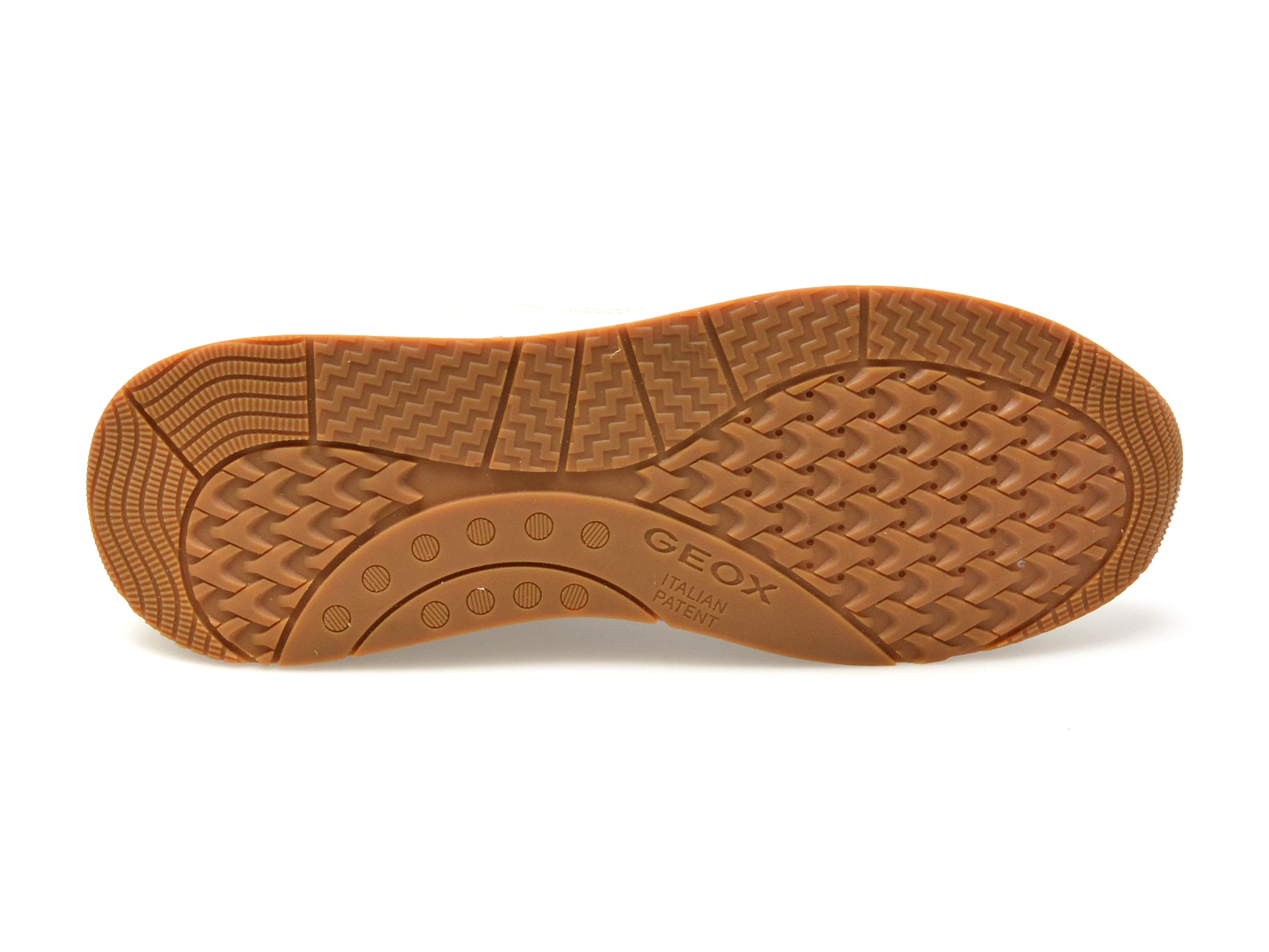 Pantofi GEOX albi, D36NQB, din piele naturala