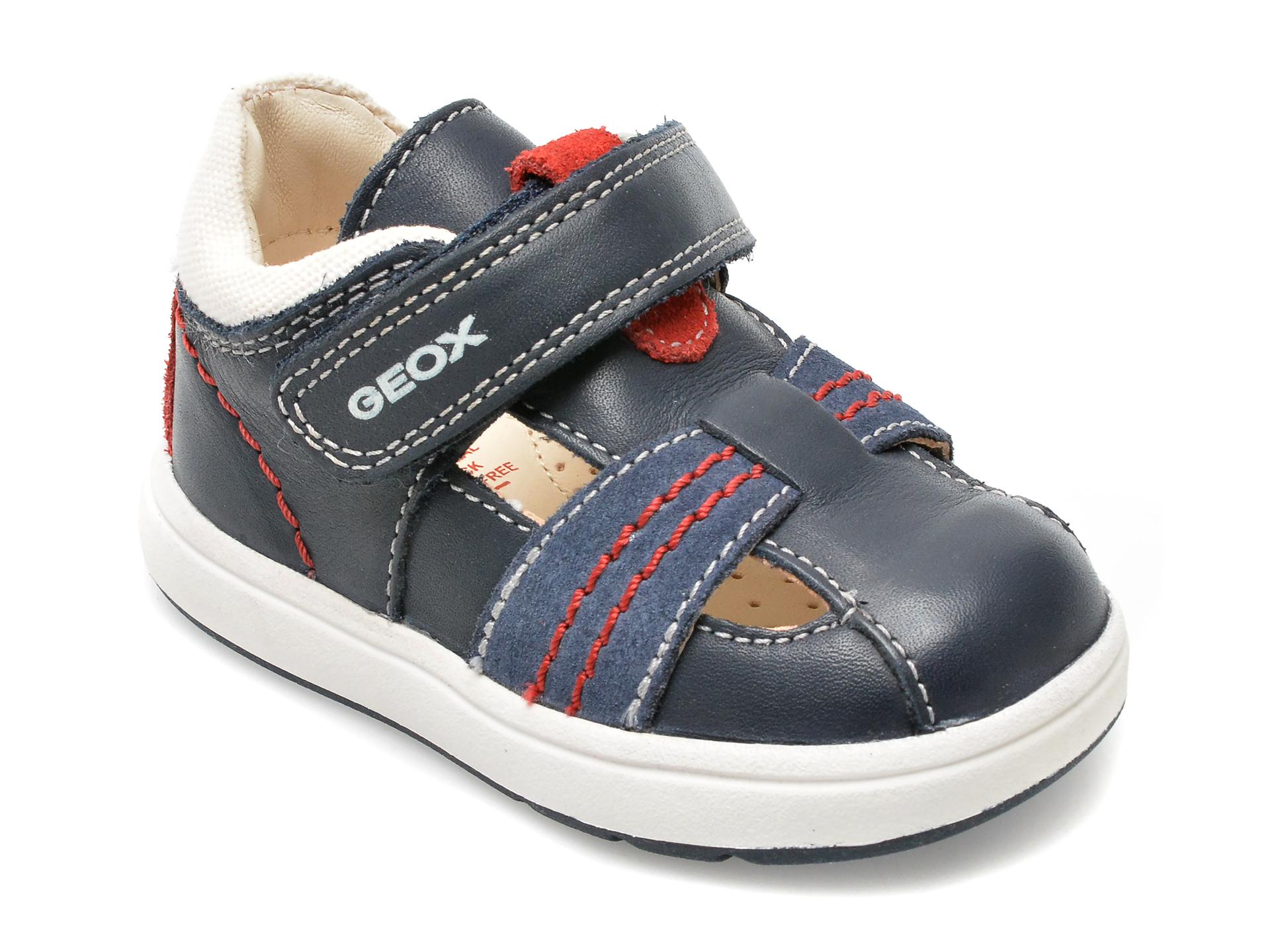 Pantofi GEOX bleumarin, B154DA, din material textil si piele naturala /copii/incaltaminte imagine super redus 2022
